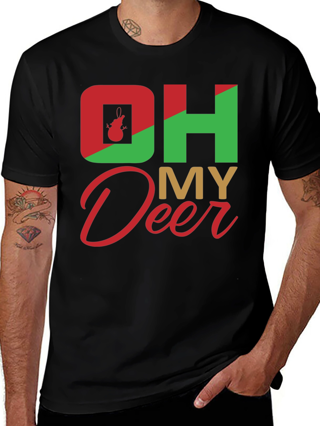 Oh My Deer Christmas T-Shirt