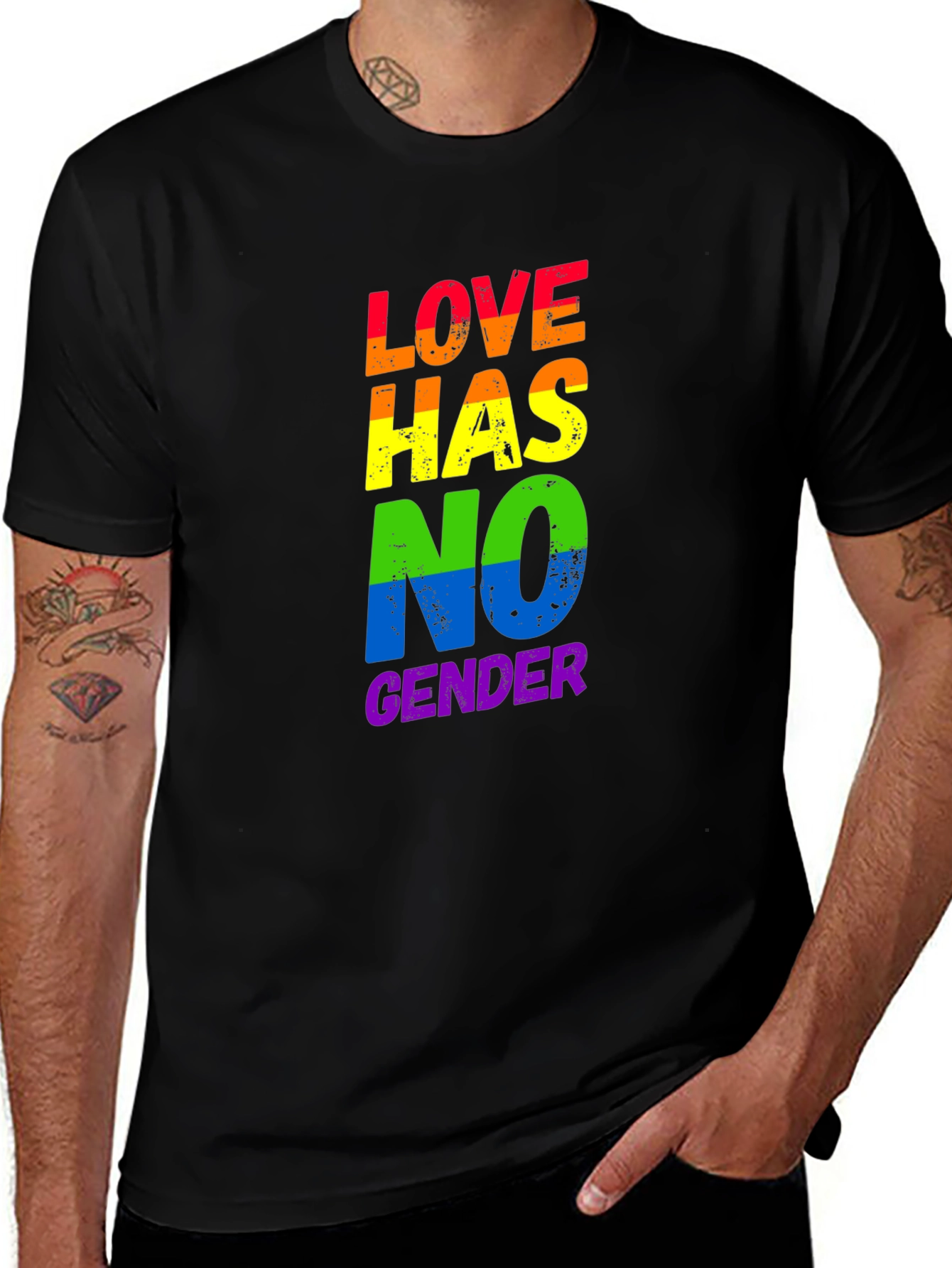 Love Has No Gender LGBT Pride T-Shirt