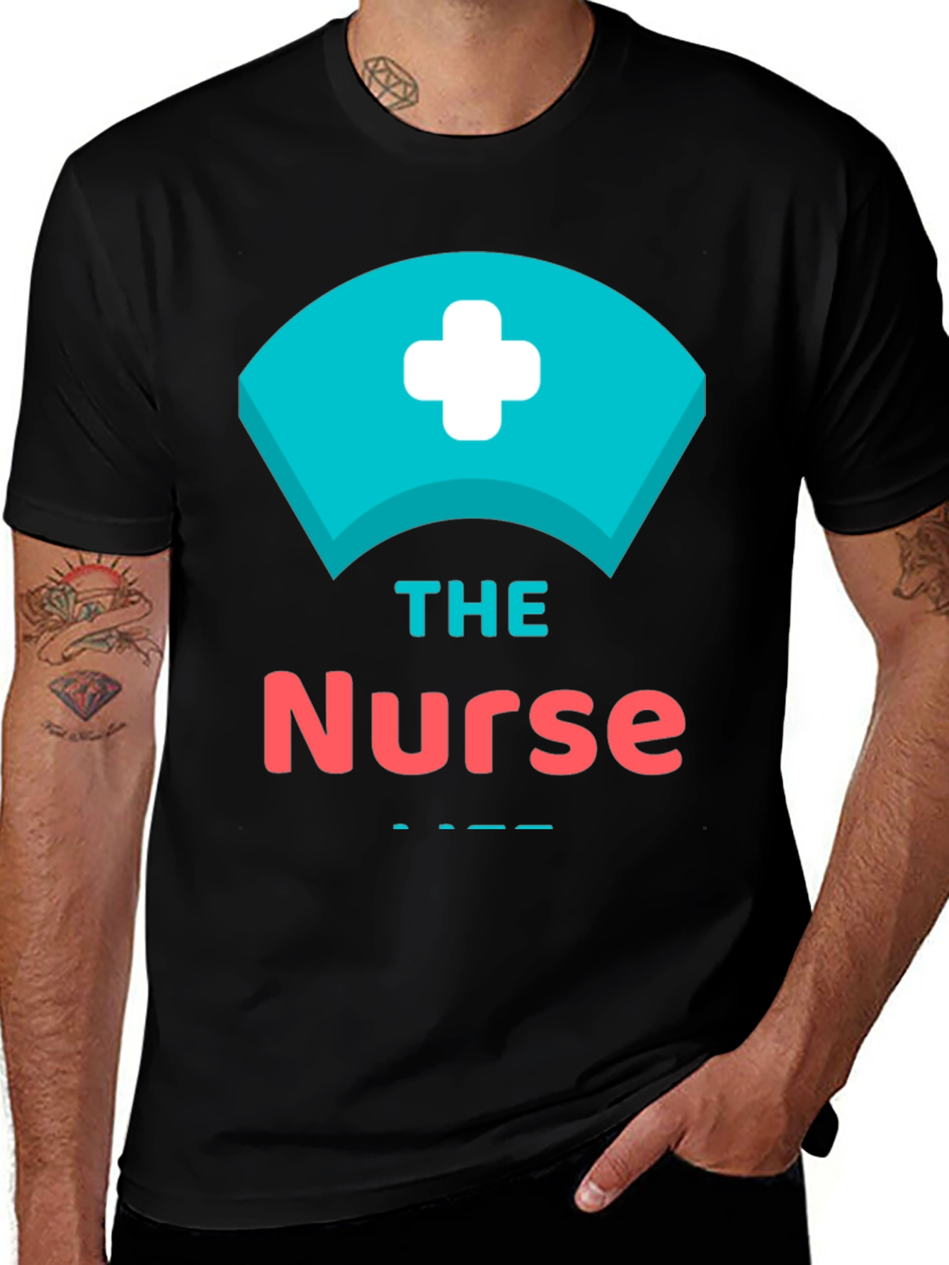 Variant 8 of Nurse Graphic T-Shirt - Medical Professional Tee