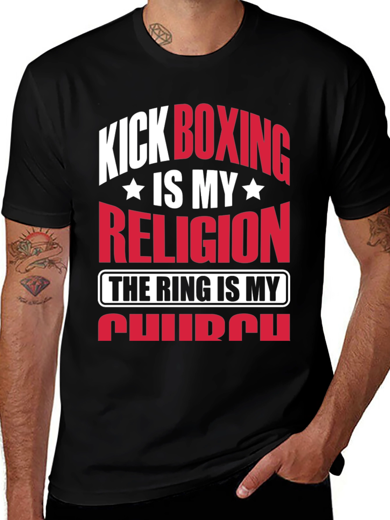 Variant 16 of Kickboxing is My Religion T-Shirt
