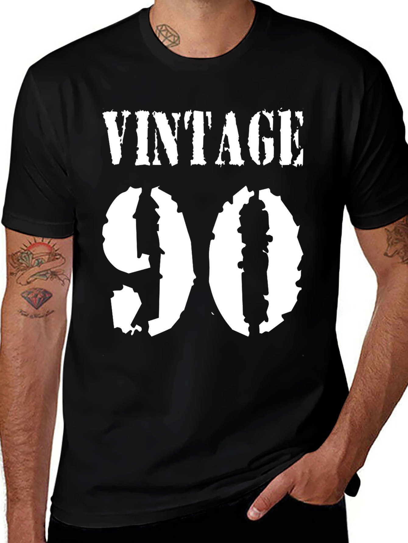 Vintage 90 Graphic T-Shirt - Retro Style