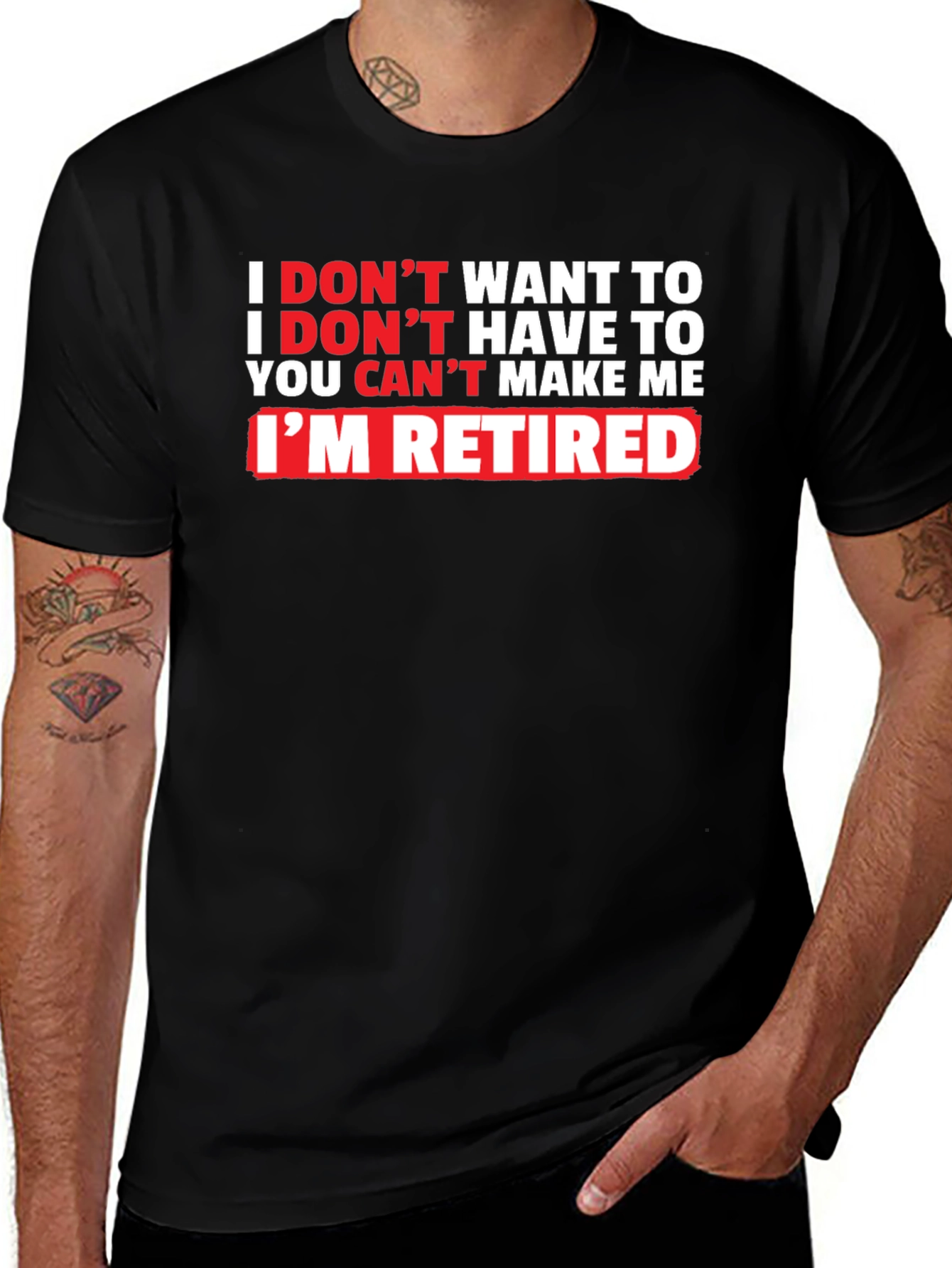 Variant 14 of I'm Retired T-Shirt - Funny Retirement Gift