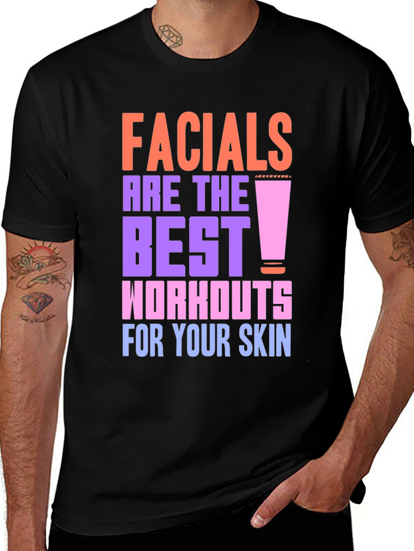 Variant 7 of Facials Are The Best Workouts for Your Skin Graphic Tee