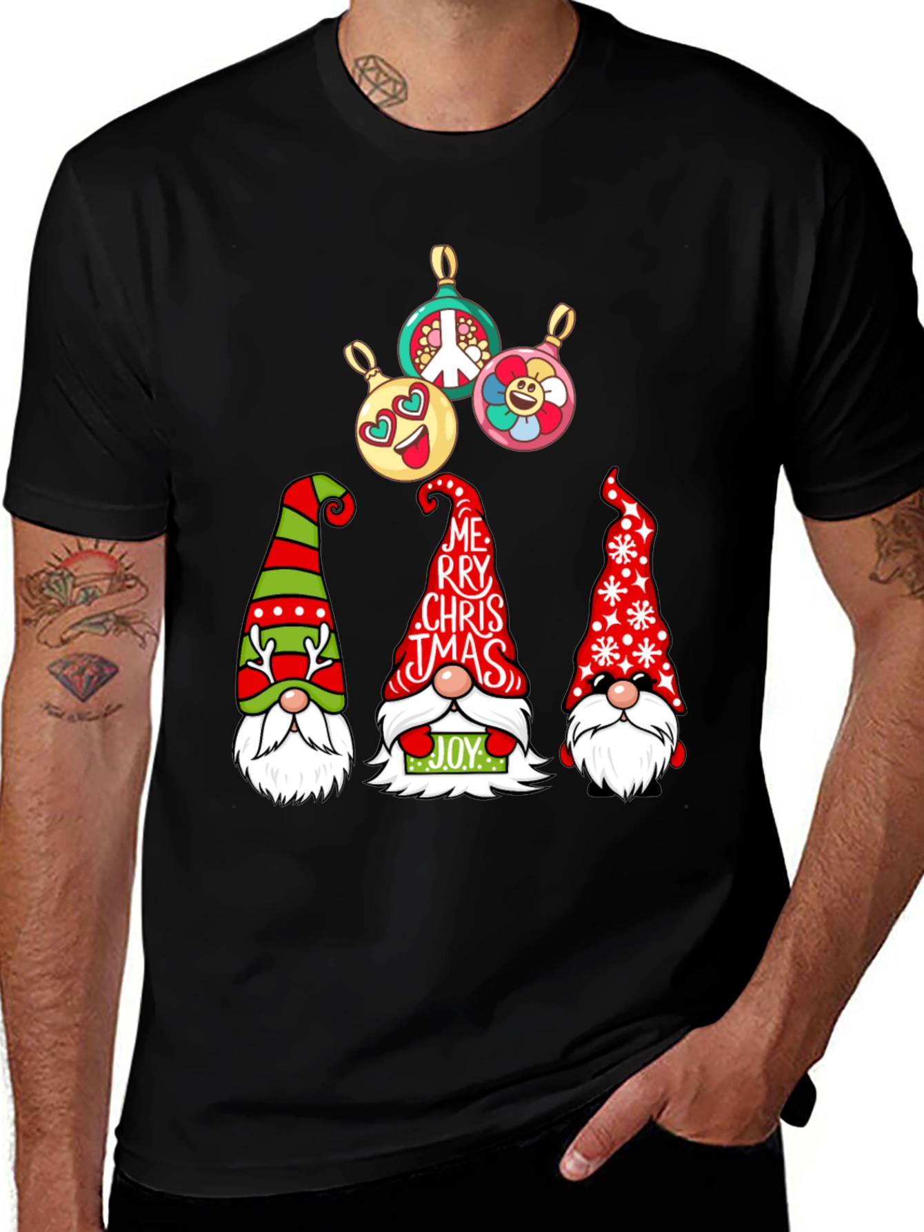 Festive Christmas Gnomes T-Shirt