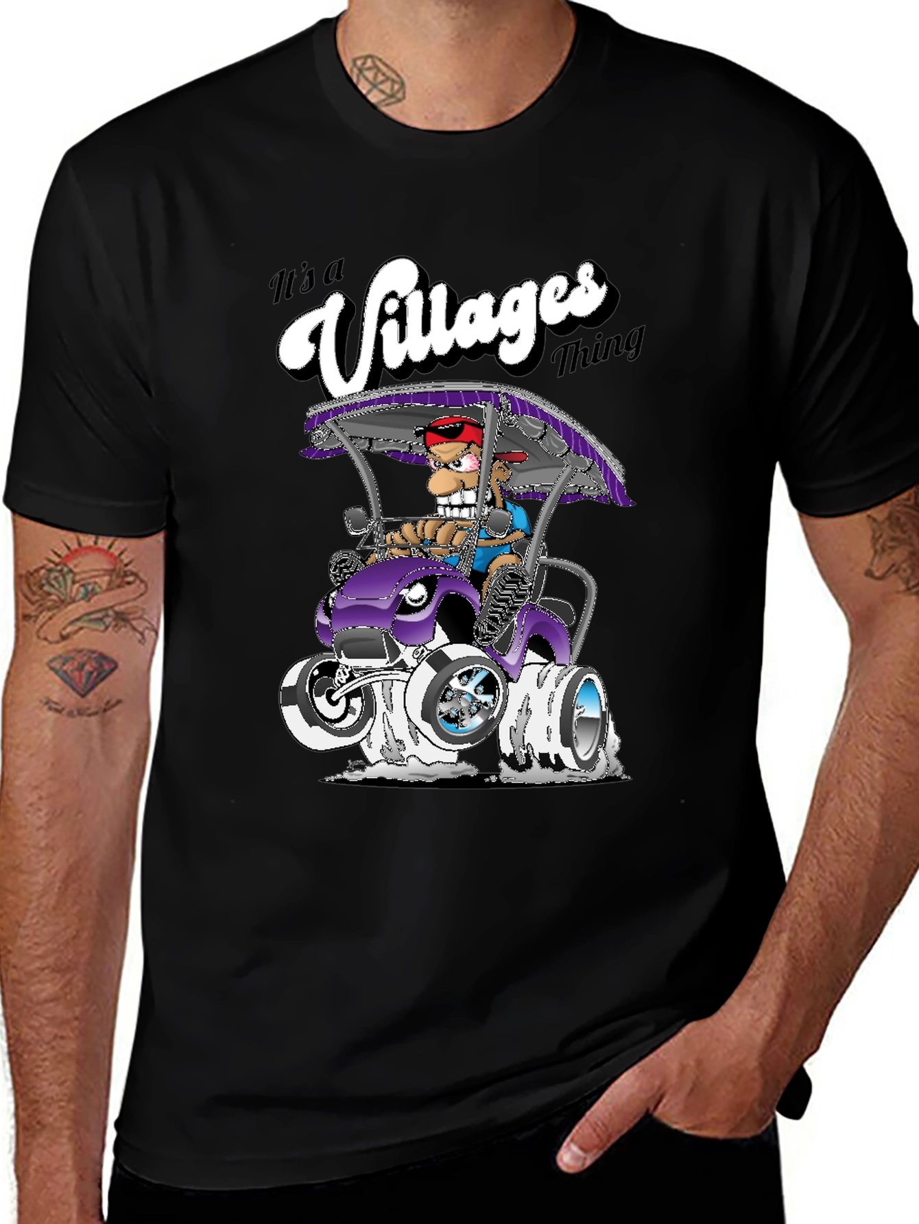 Variant 12 of Villages Thing Graphic T-Shirt