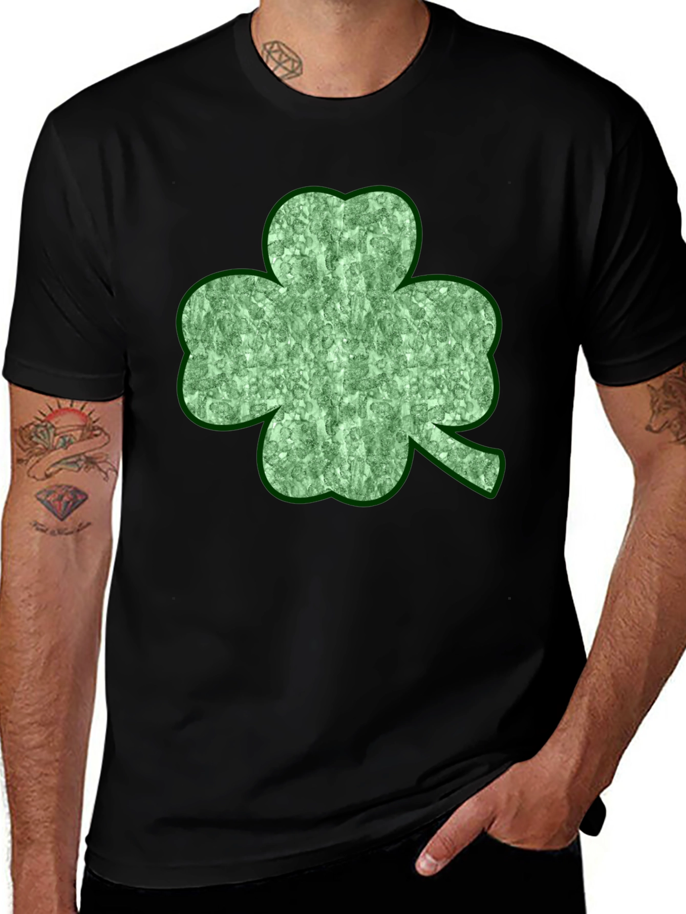 Variant 21 of Shamrock T-Shirt - Irish Pride Tee