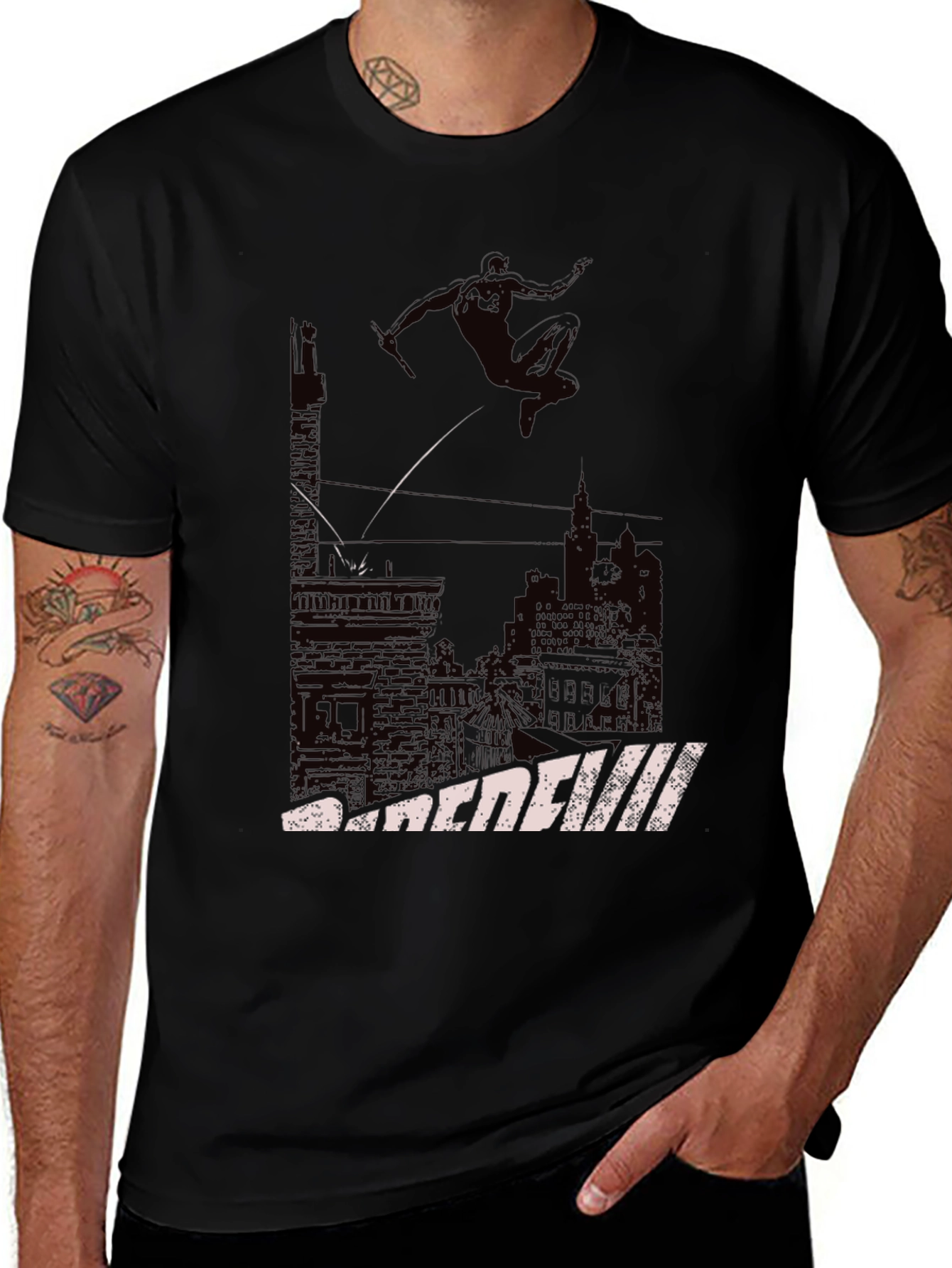 Daredevil Black T-Shirt 
