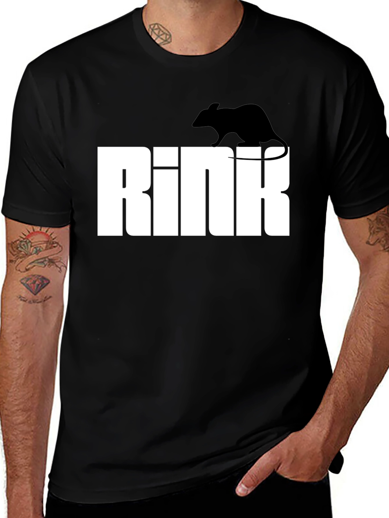 Variant 2 of Rink Rat T-Shirt - Urban Style Tee