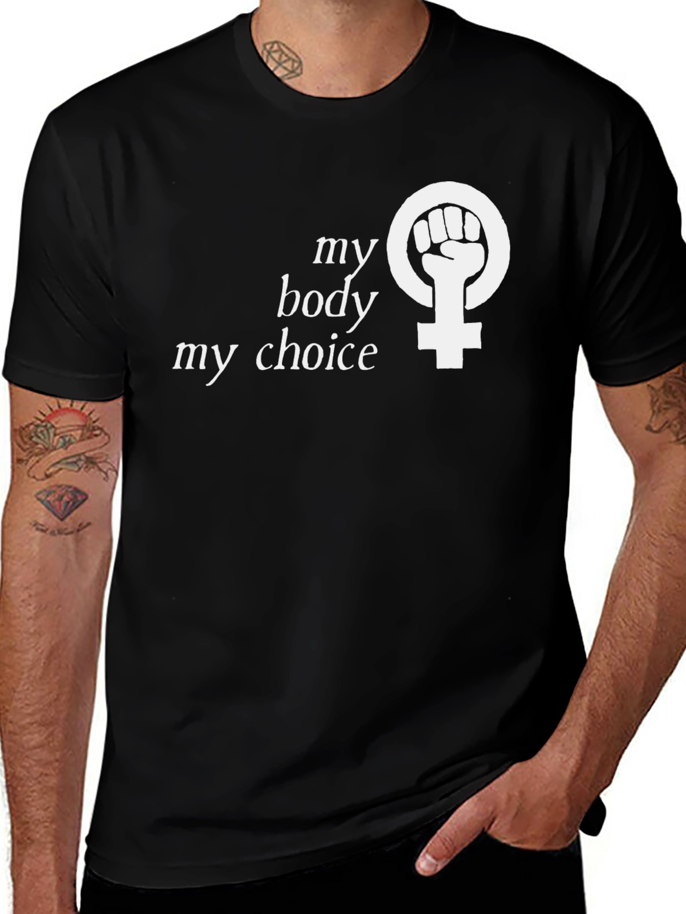 Variant 18 of My Body My Choice Graphic T-Shirt