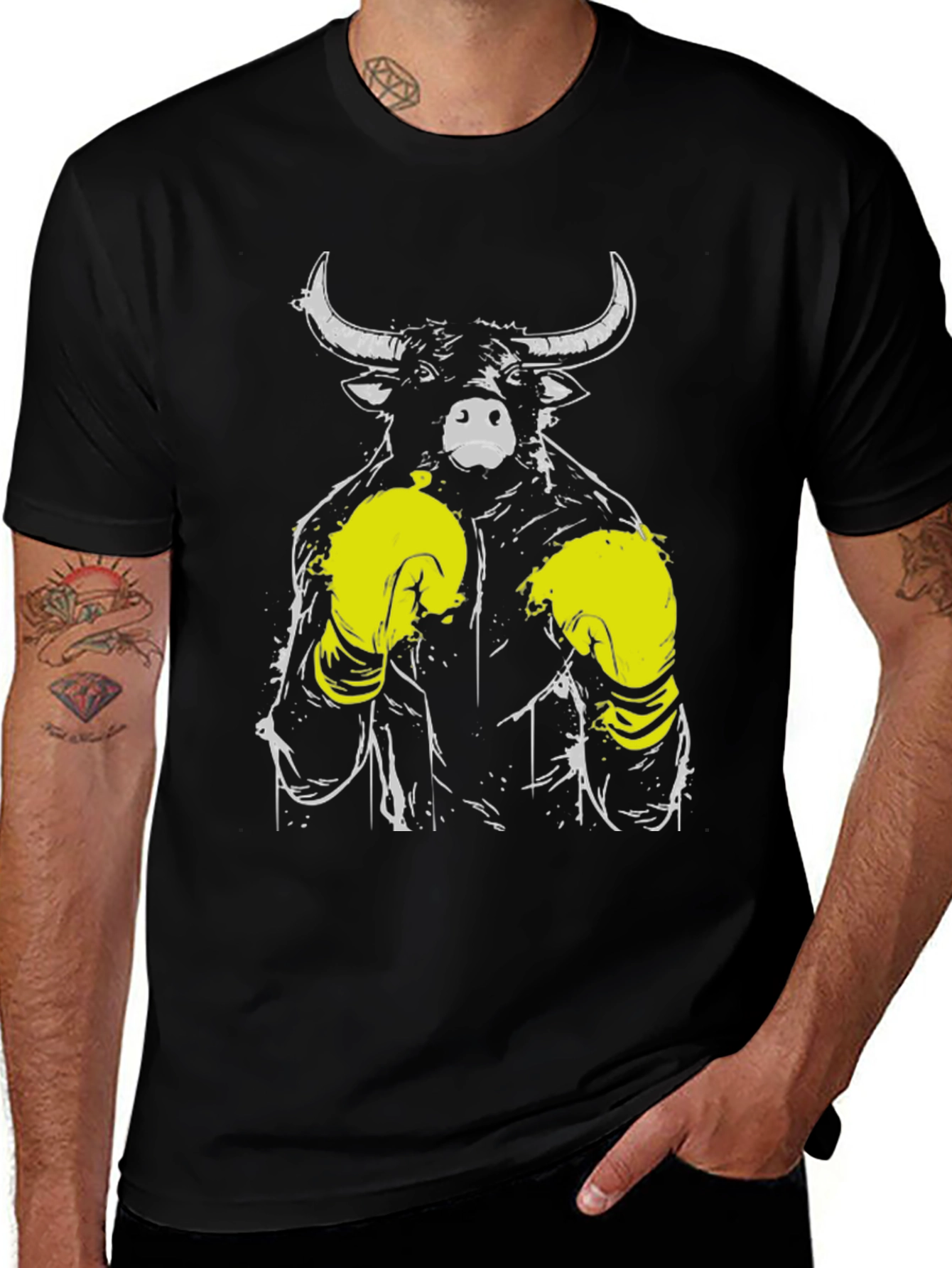 Variant 5 of Bull Boxer Graphic Tee