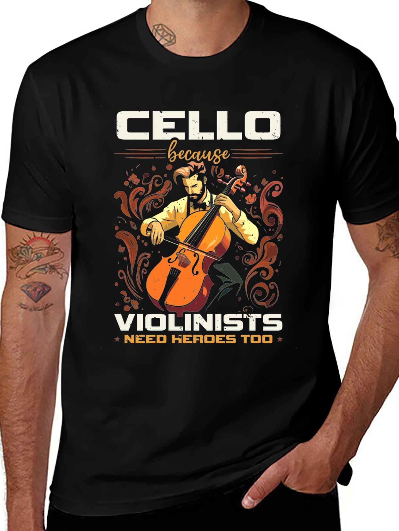 Variant 18 of Cello Hero T-Shirt