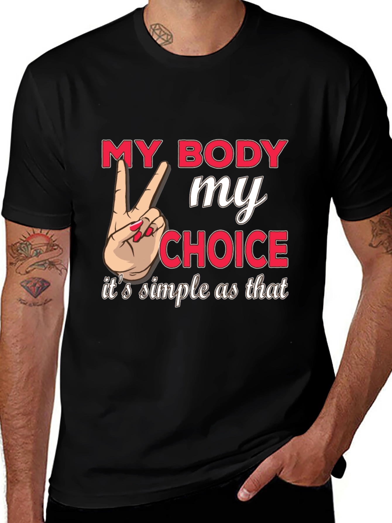 My Body, My Choice Graphic Tee