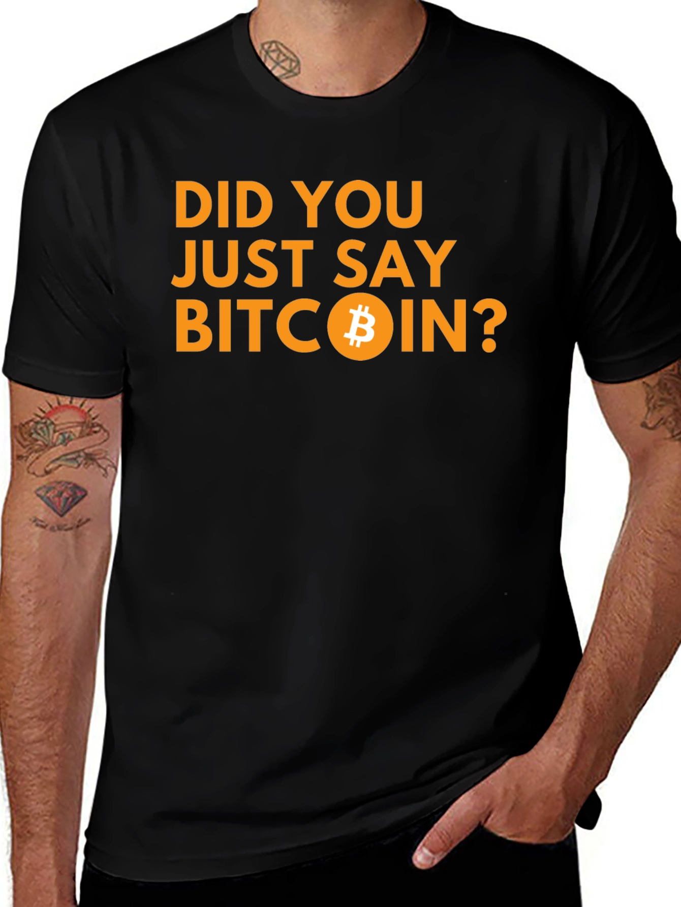 Variant 5 of Bitcoin T-Shirt - Crypto Investor Tee