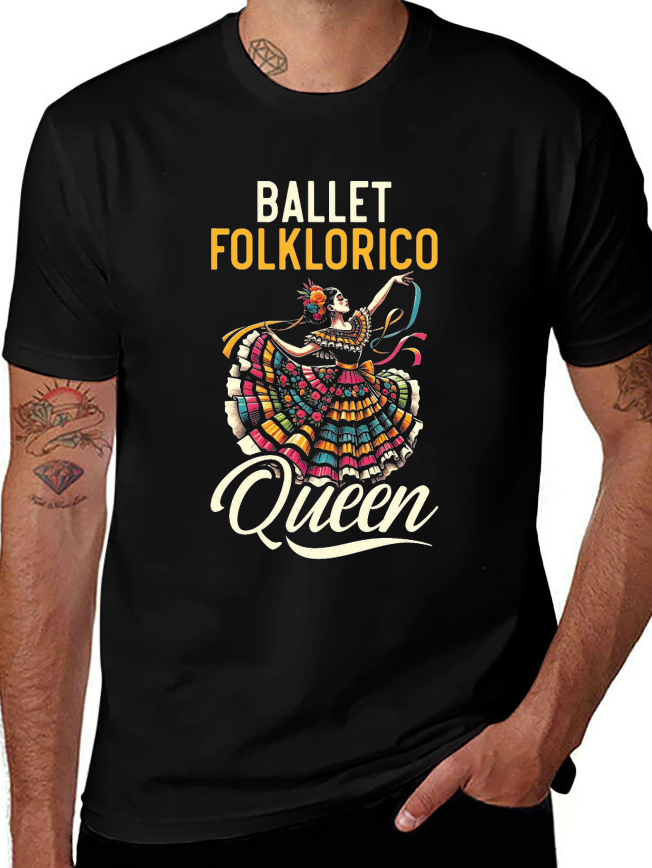 Ballet Folklorico Queen Graphic Tee
