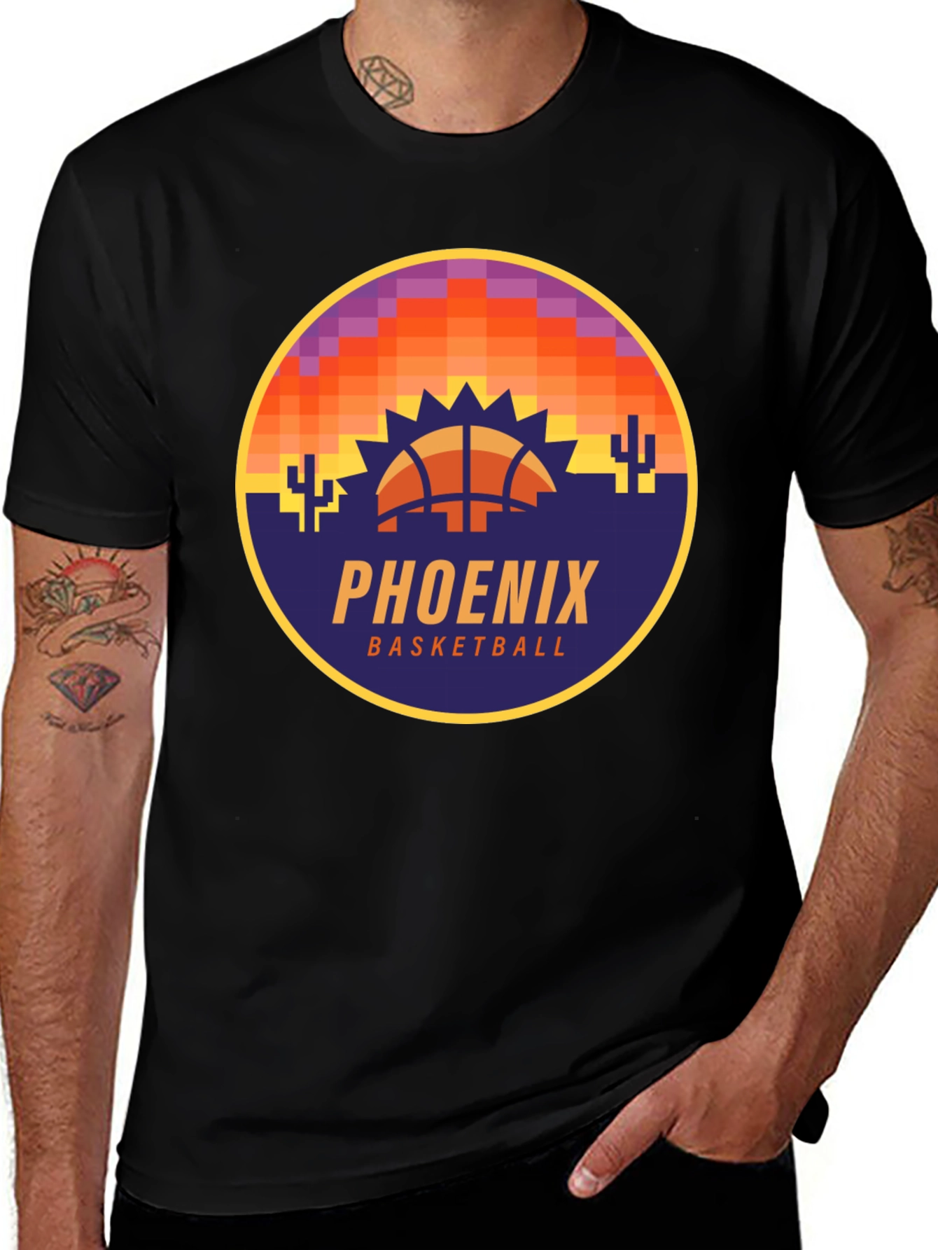 Phoenix Basketball Graphic T-Shirt
