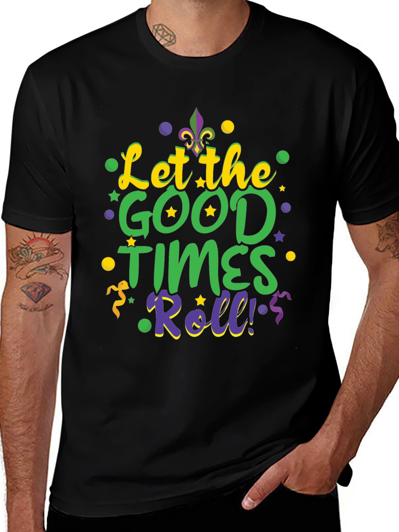Mardi Gras T-Shirt - Let The Good Times Roll!