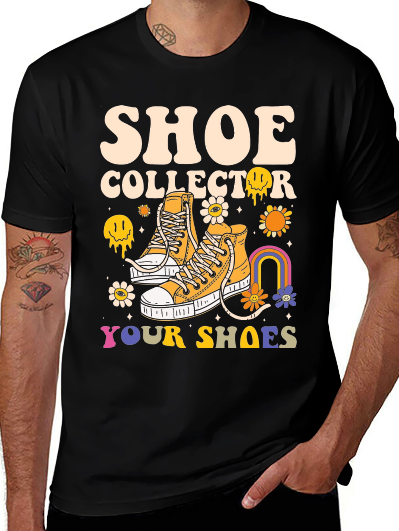 Shoe Collector T-Shirt, Funky Shoe Lover Tee