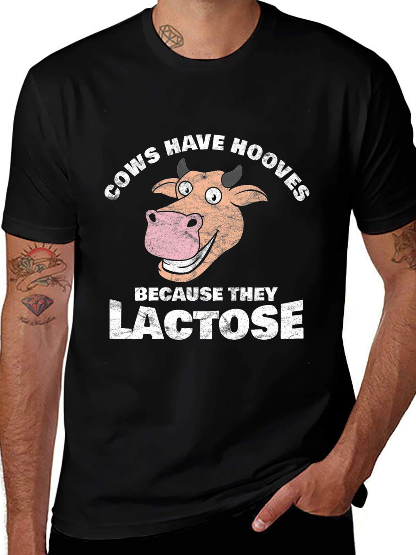 Variant 8 of Funny Cow Lactose T-Shirt
