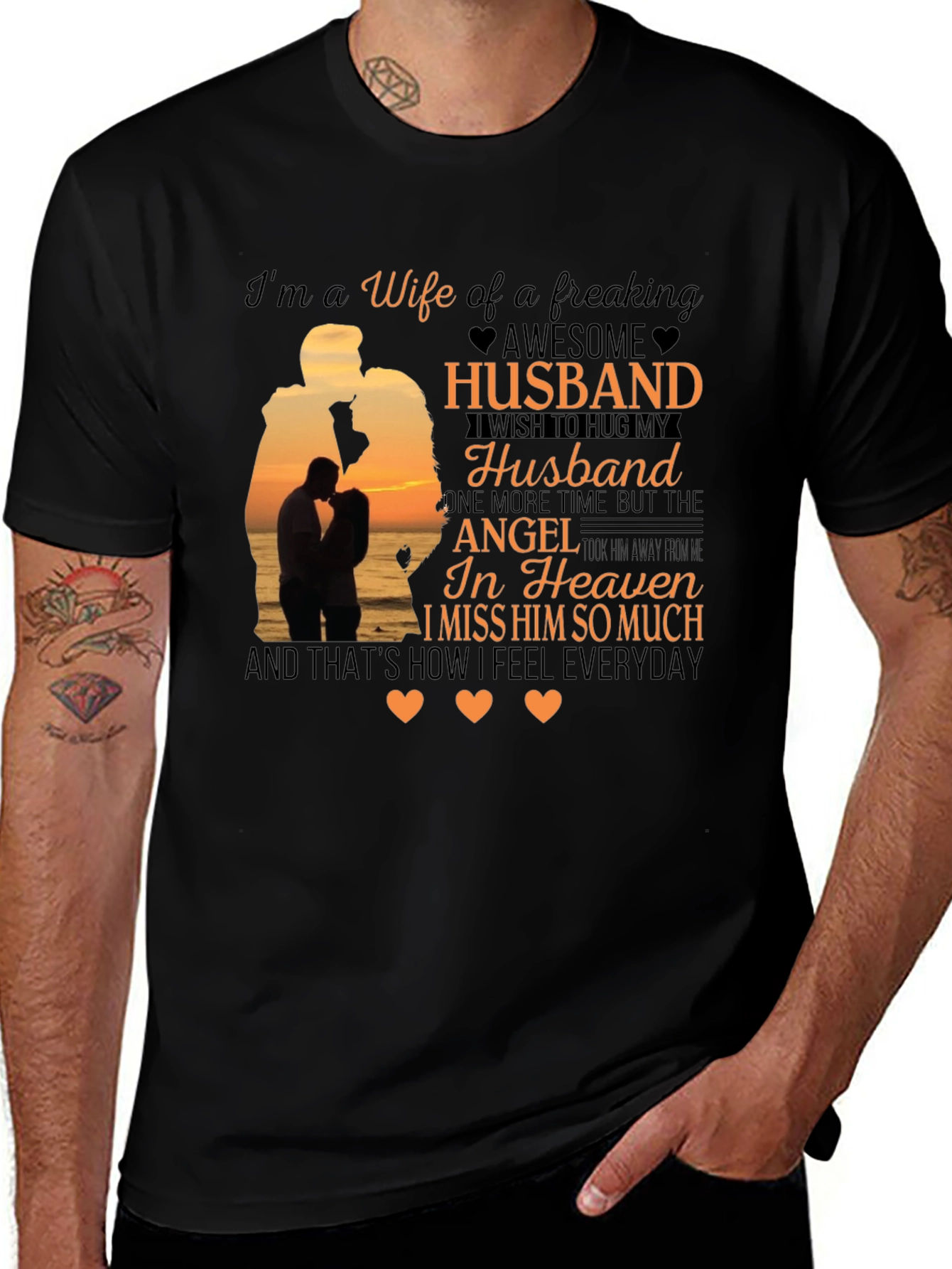 Variant 17 of Wife Of An Awesome Husband T-Shirt