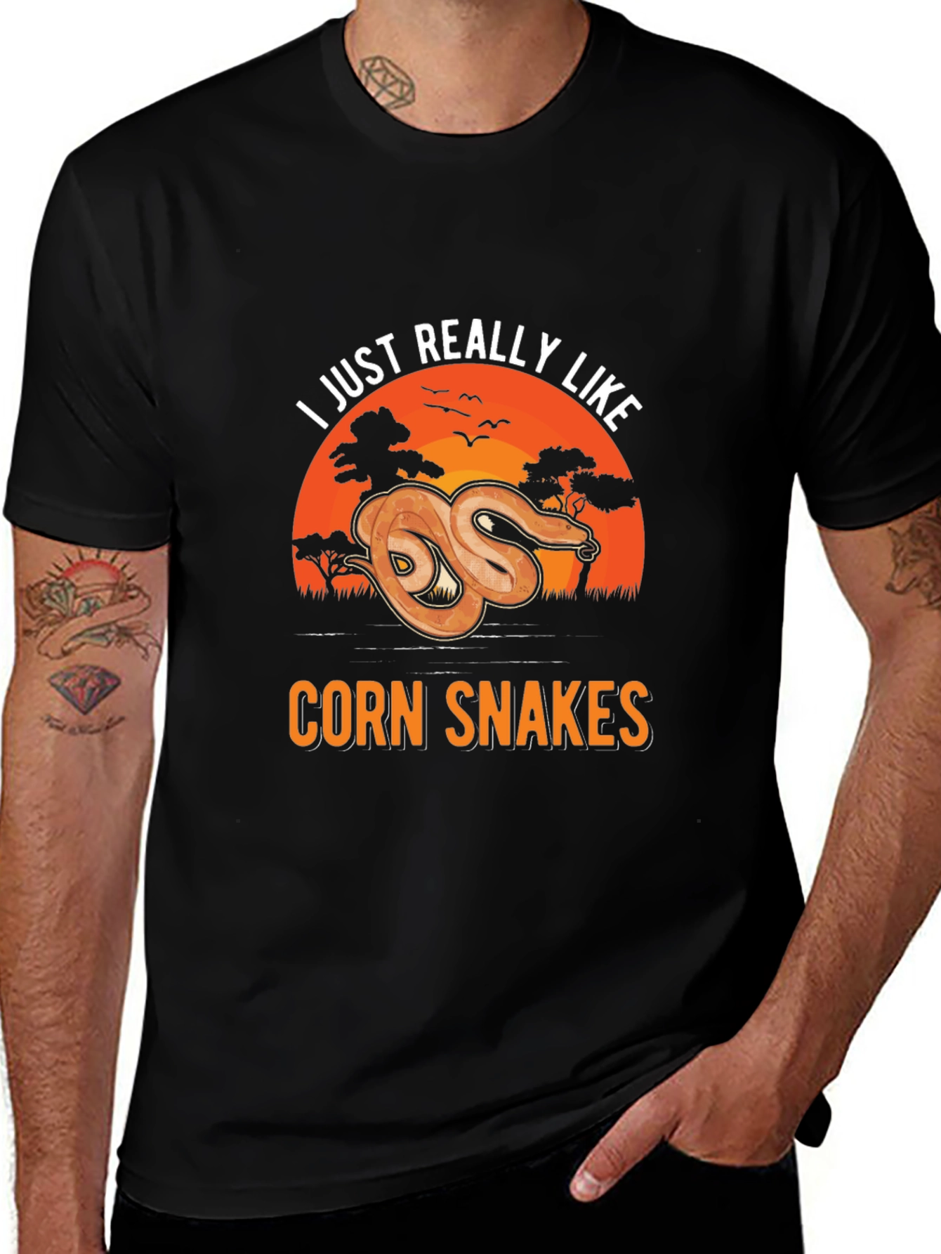 Variant 20 of I Just Really Like Corn Snakes T-Shirt