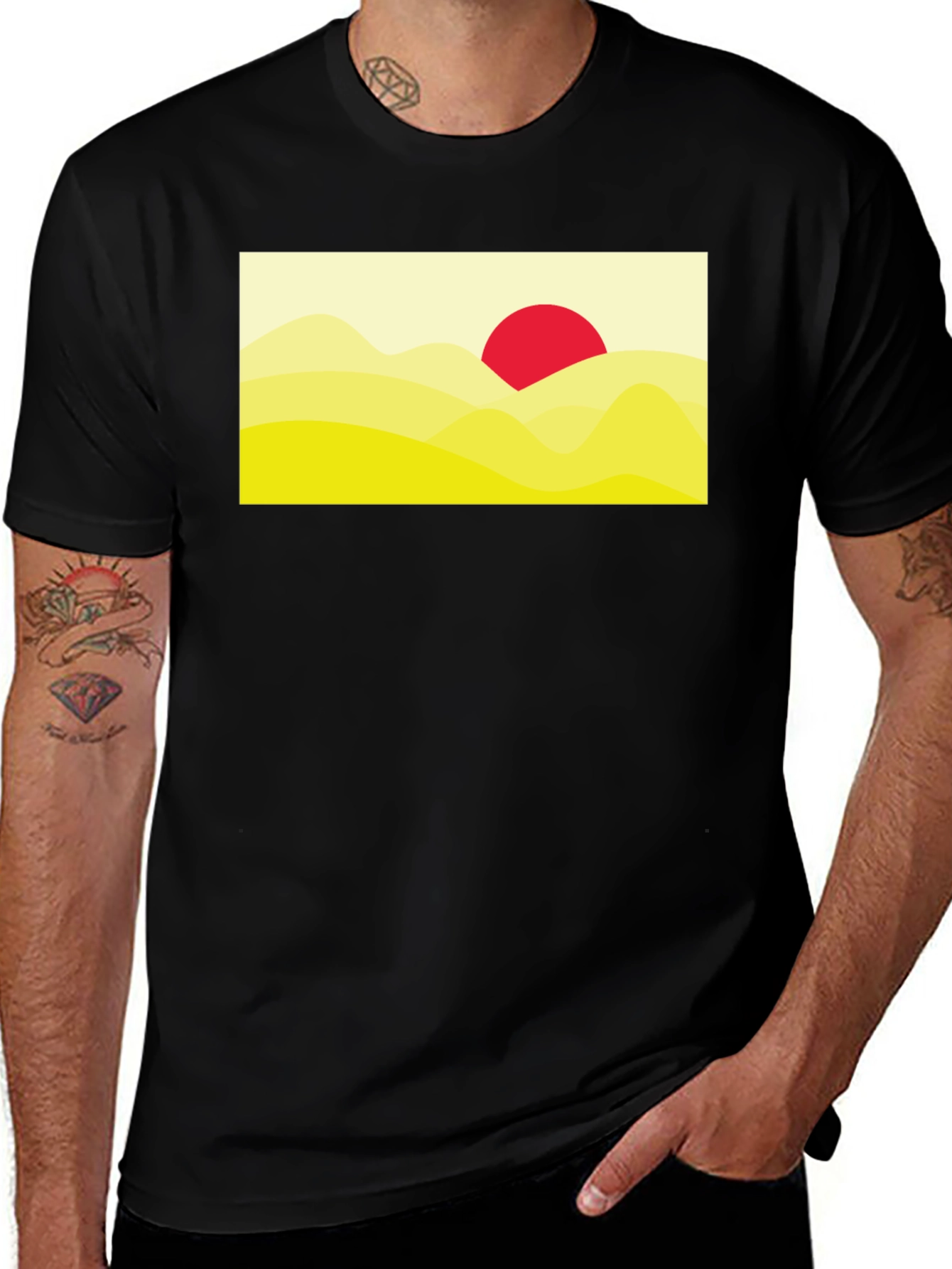 Variant 12 of Desert Landscape Graphic Tee