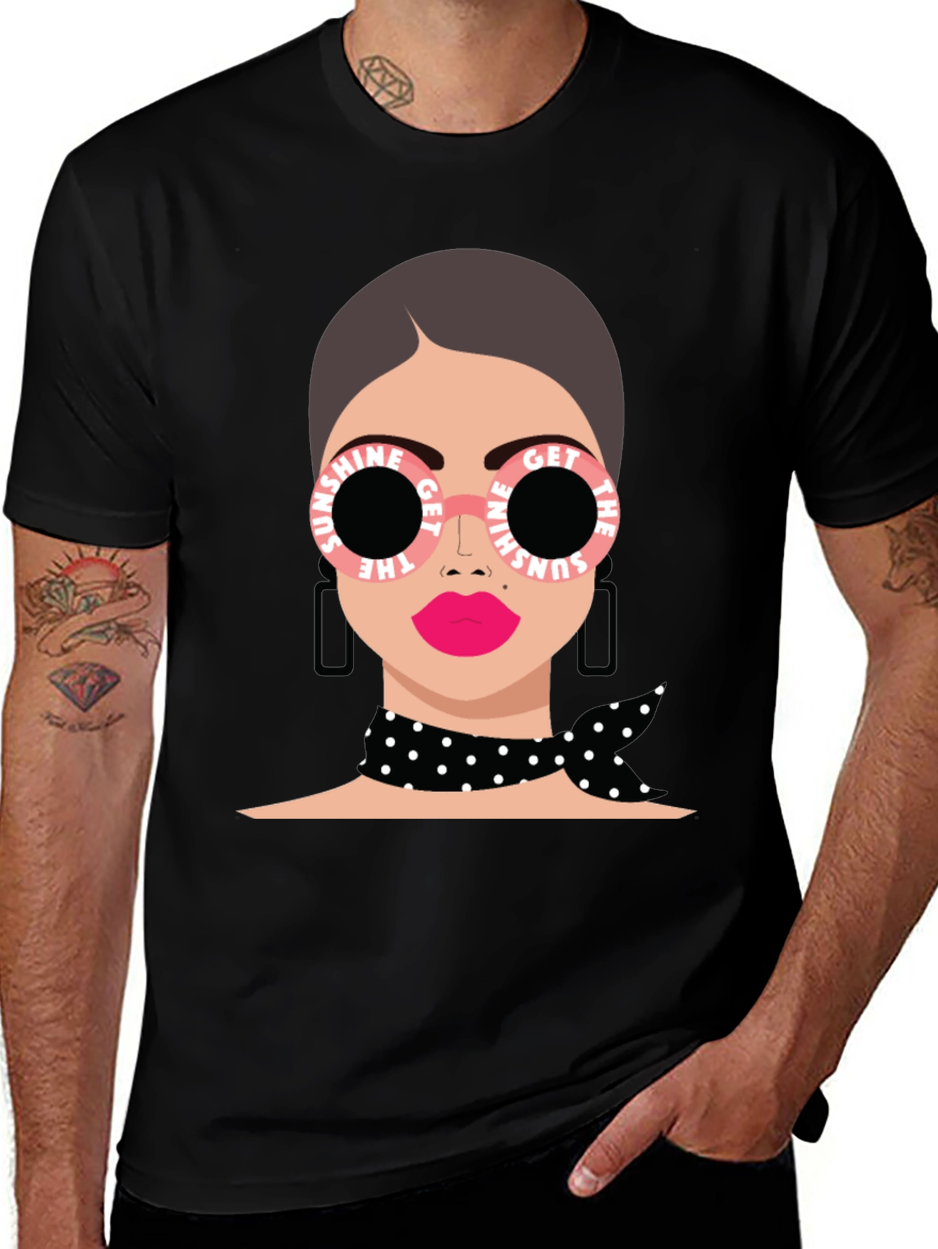 Variant 7 of Stylish Woman Graphic Tee