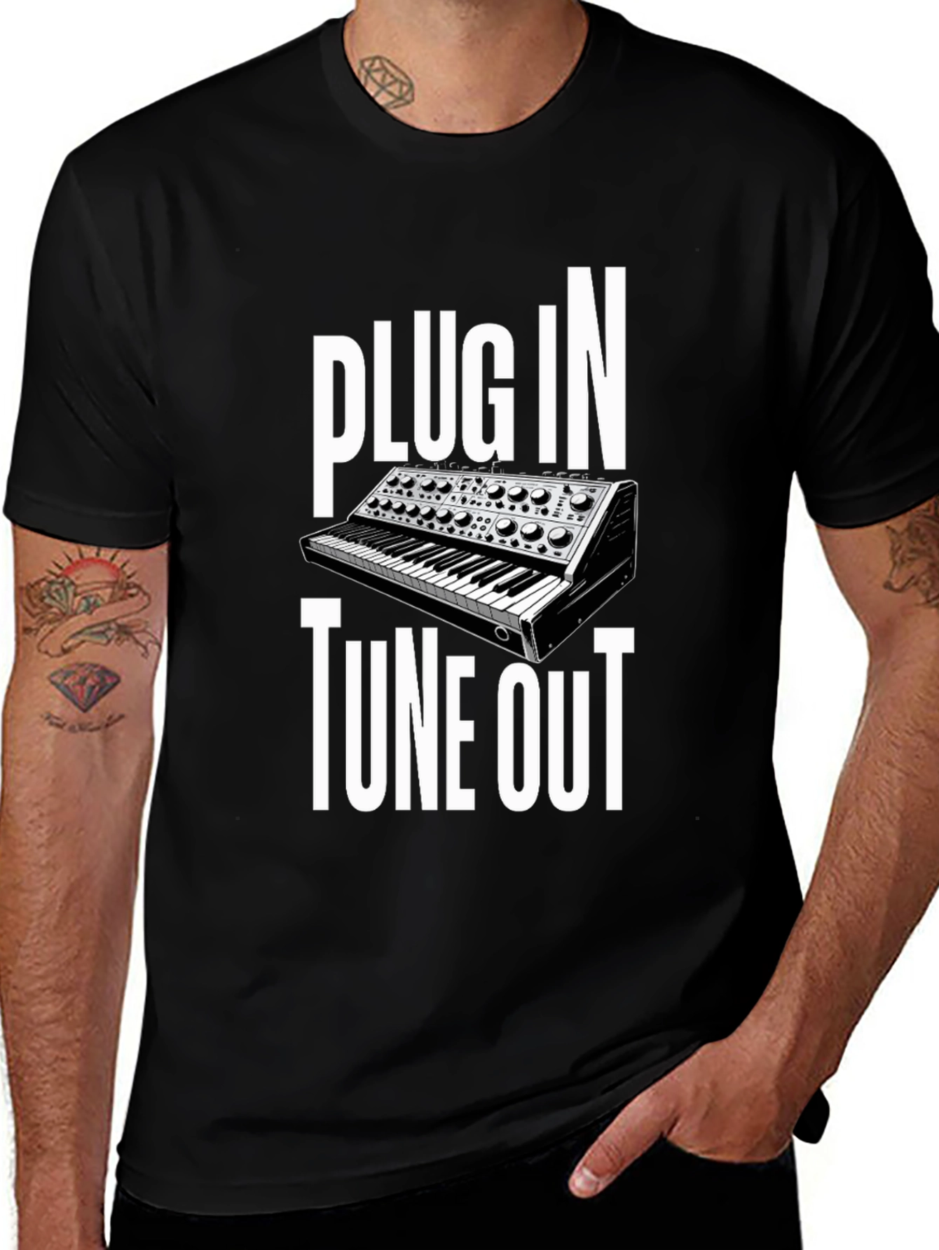Plug In Tune Out T-Shirt