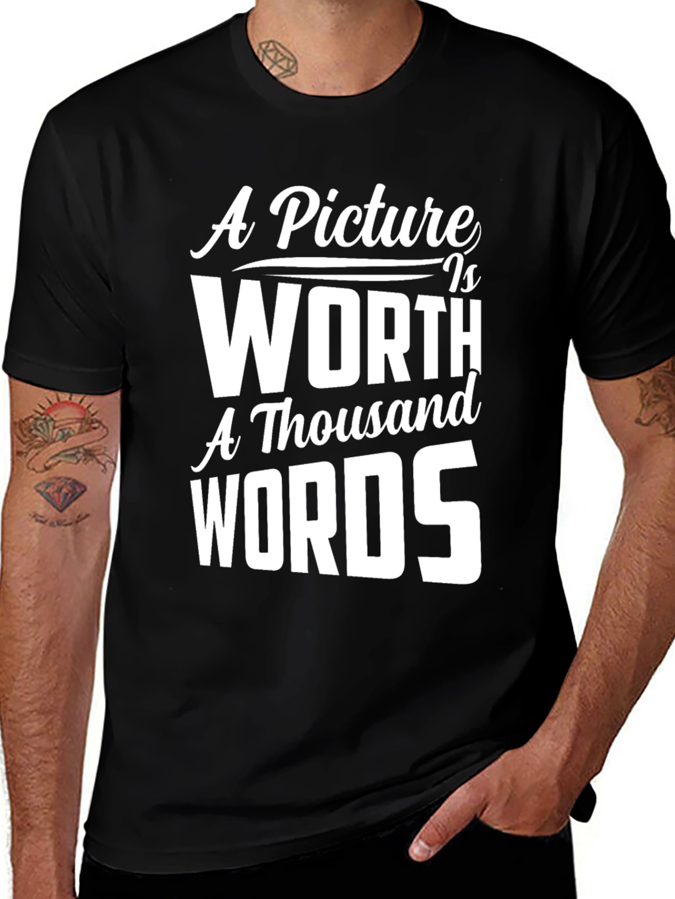 Variant 13 of A Picture Is Worth A Thousand Words Graphic Tee