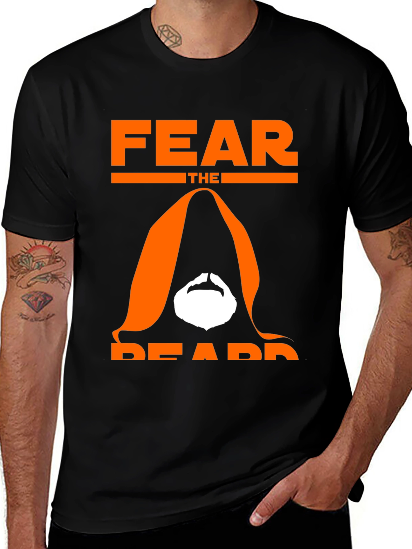 Fear the Beard Graphic T-Shirt