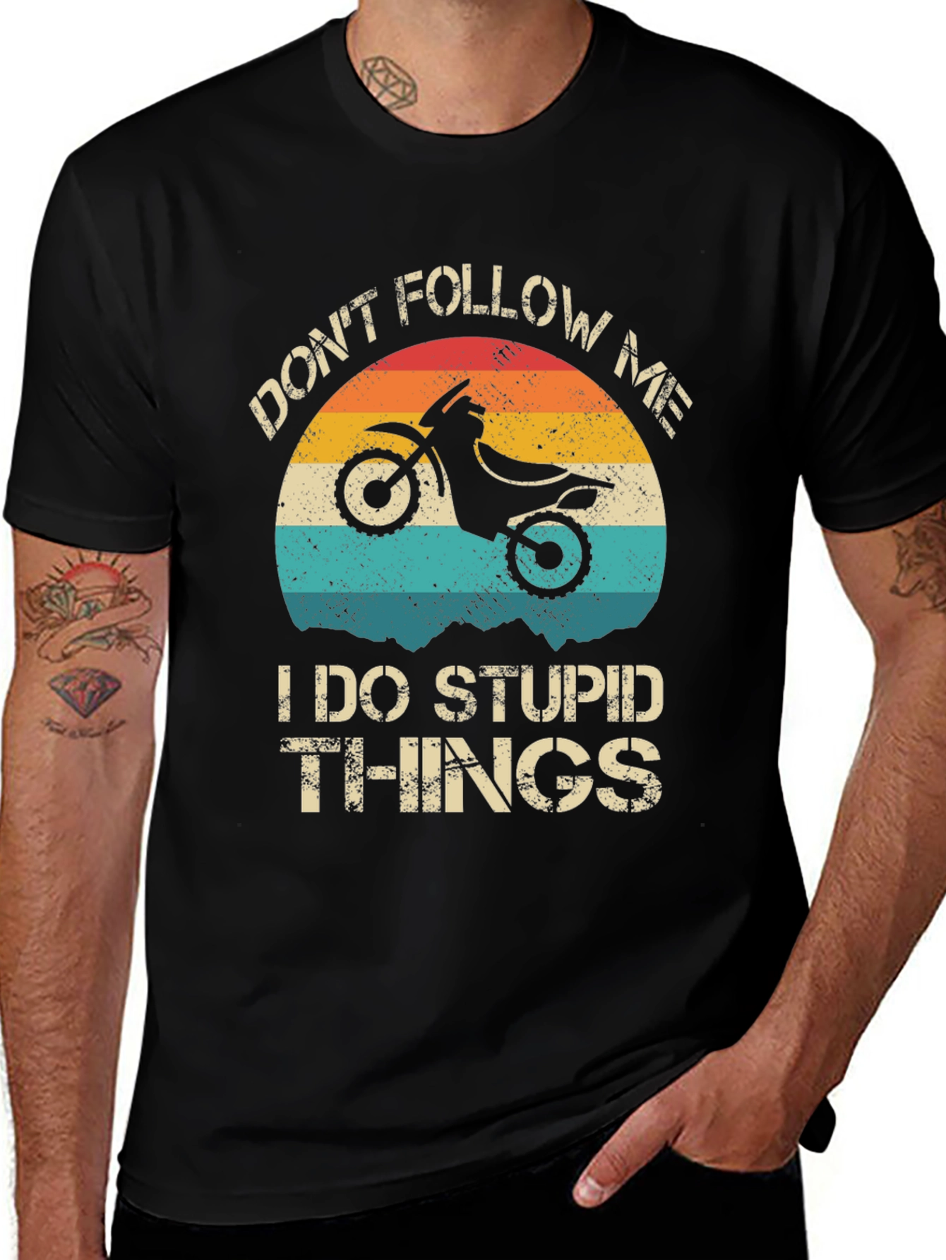 Variant 27 of Don't Follow Me, I Do Stupid Things T-Shirt