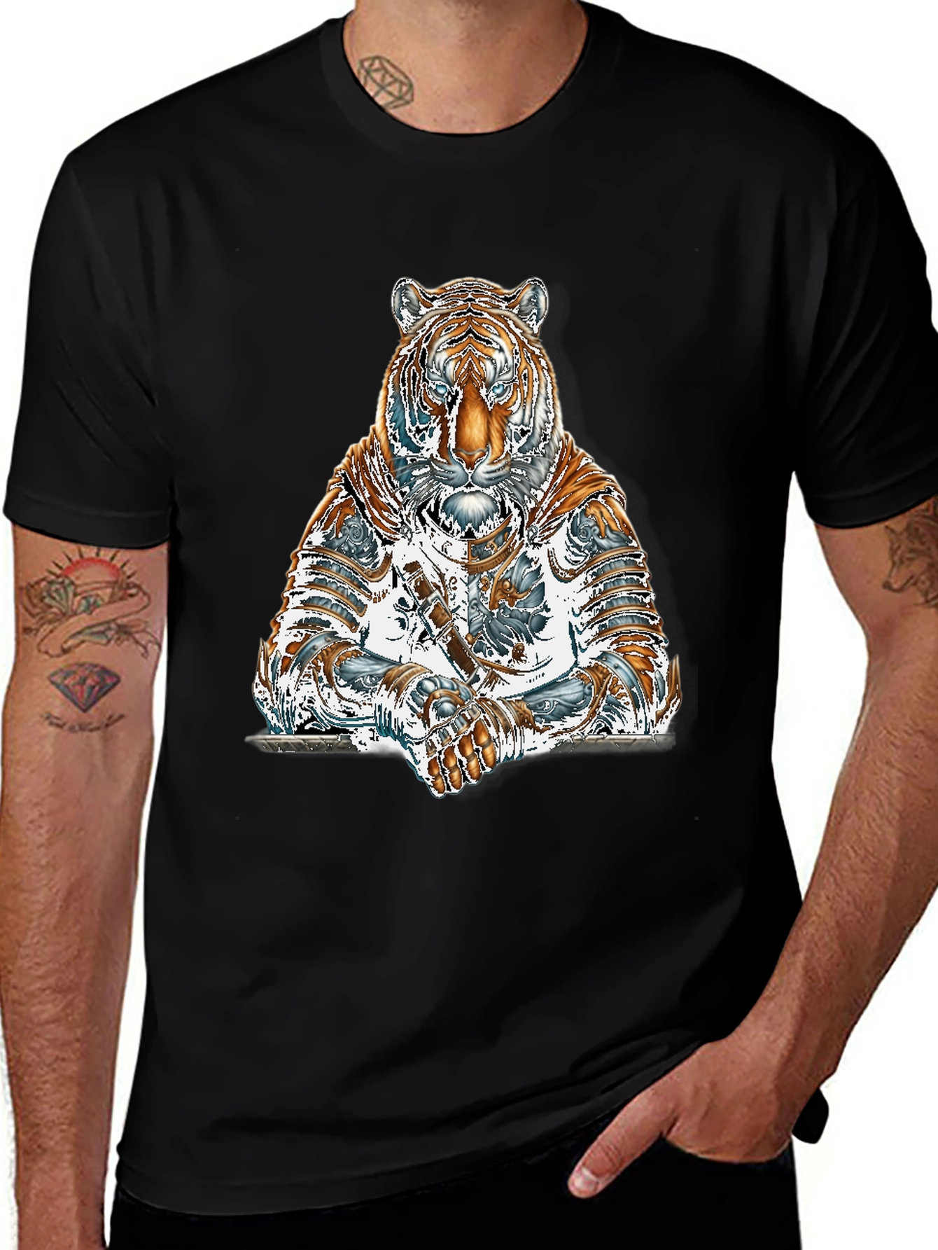 Variant 9 of Tiger King Graphic Tee - Fierce Style
