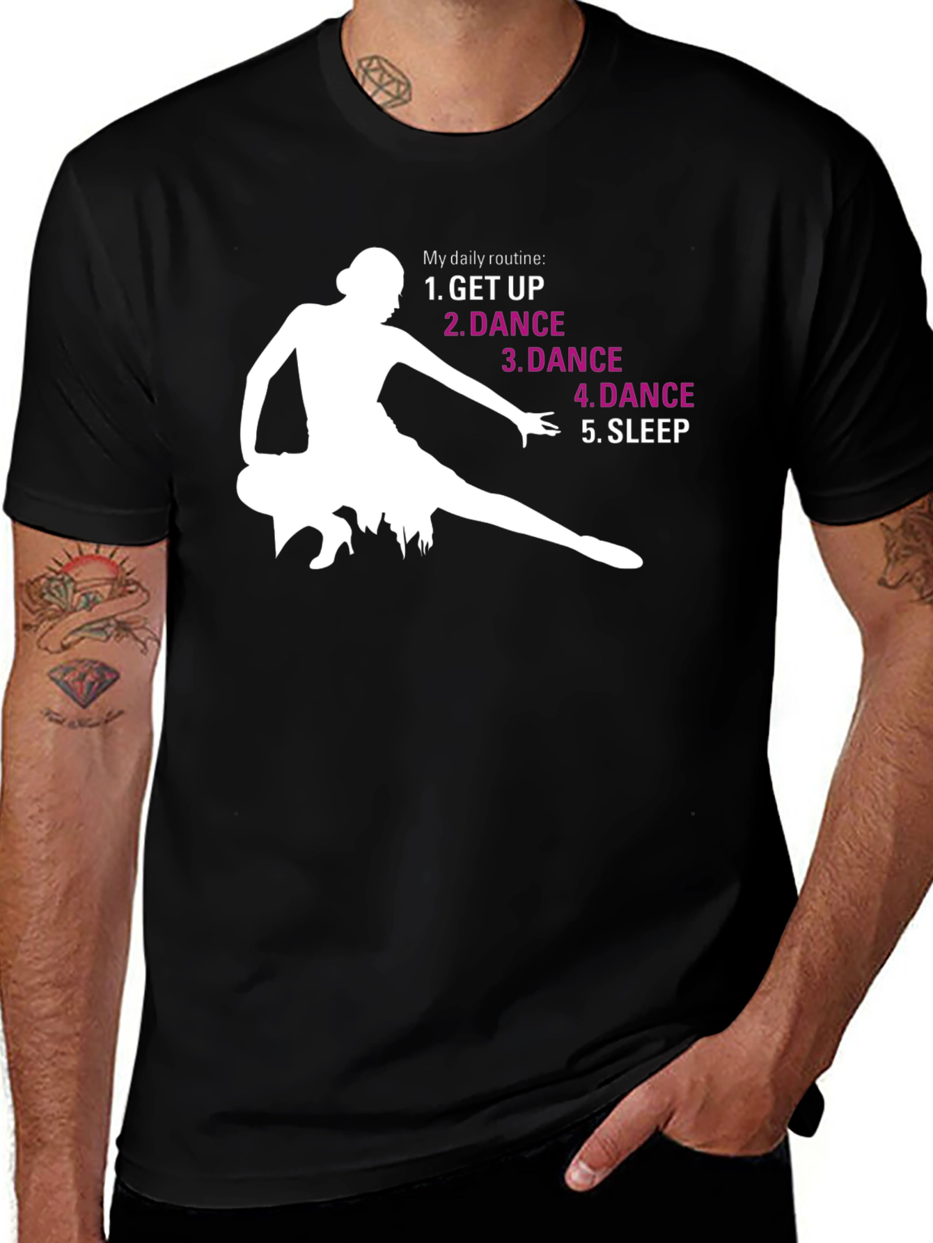 Variant 29 of Dance Daily Routine T-Shirt