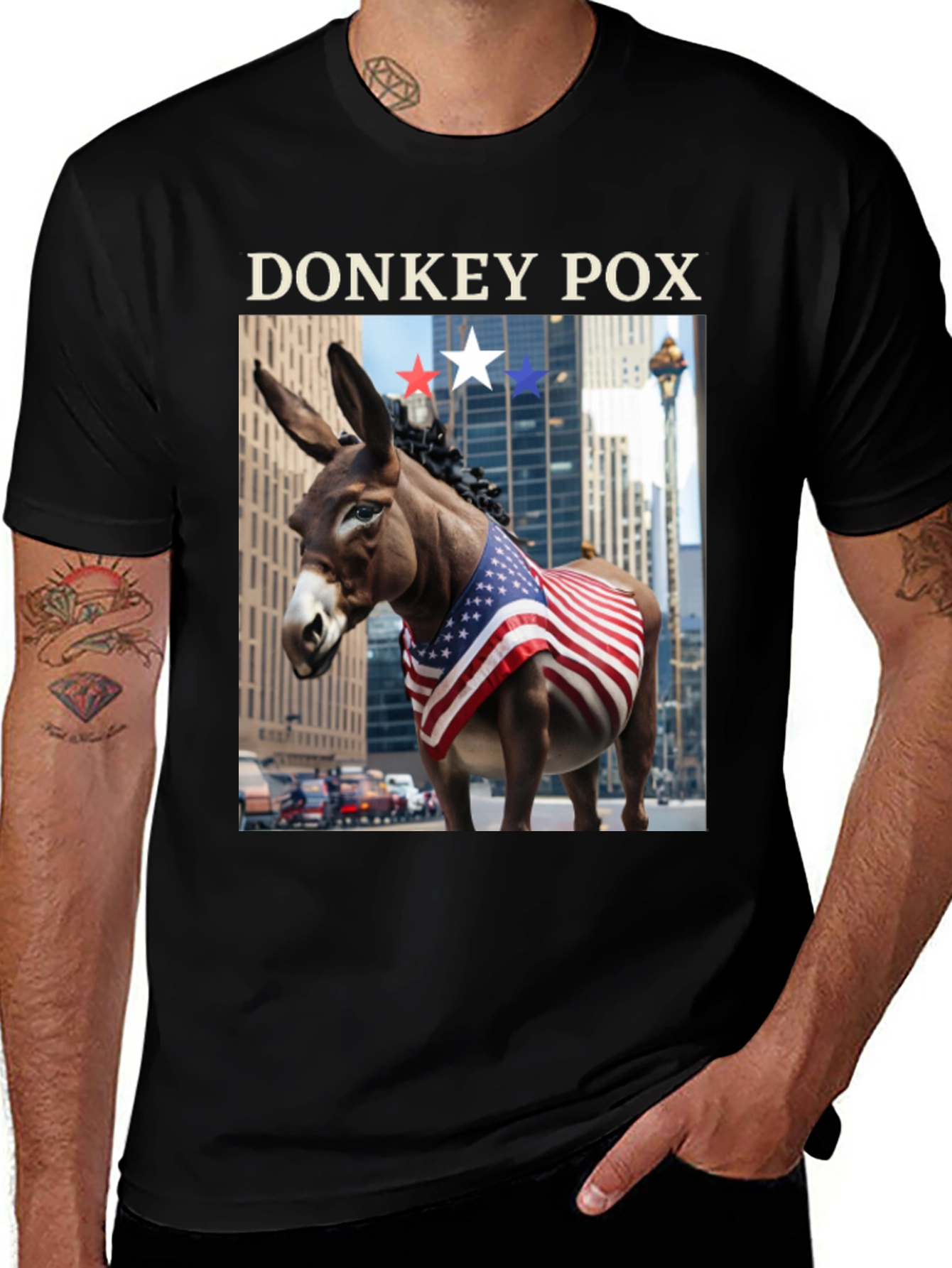 Donkey Pox T-Shirt - Political Humor