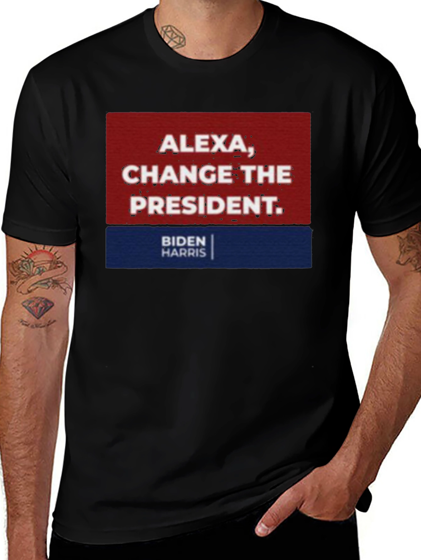 Variant 9 of Alexa Change The President T-Shirt