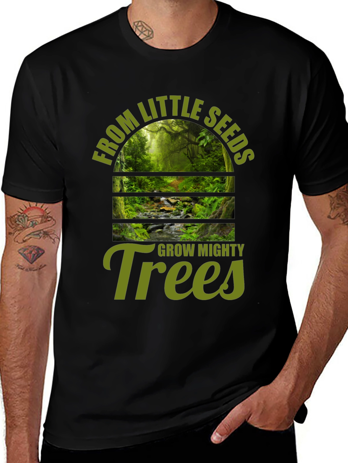 From Little Seeds Grow Mighty Trees T-Shirt