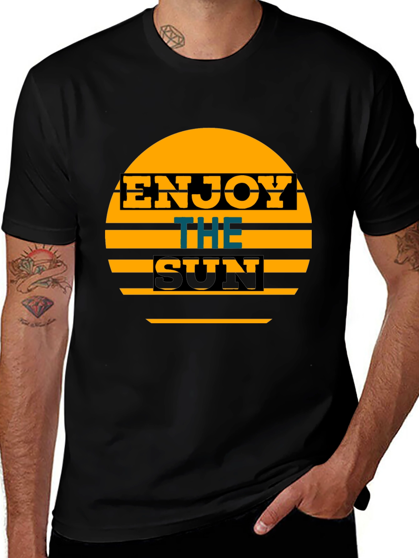 Variant 18 of Enjoy the Sun Graphic T-Shirt
