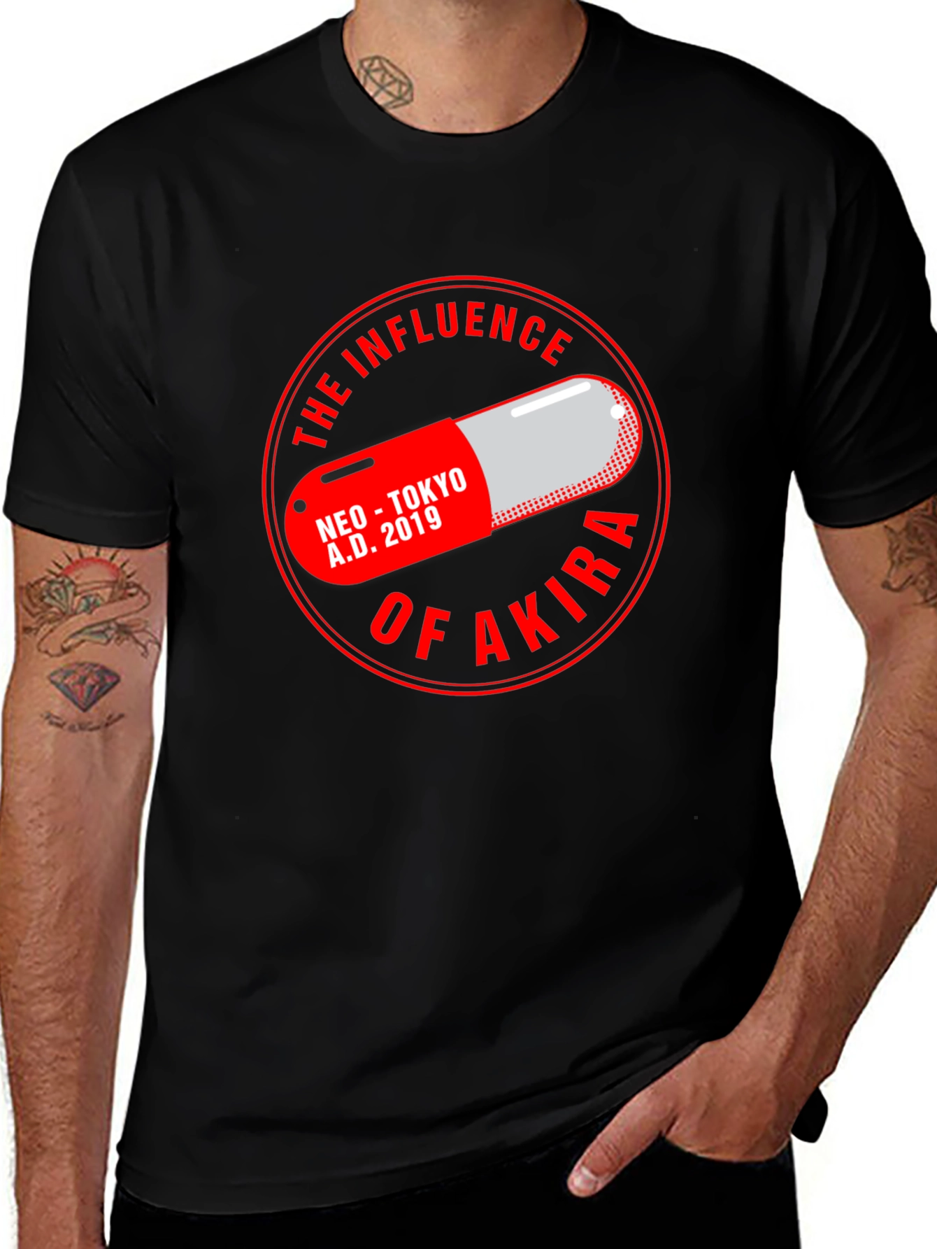 Akira Inspired T-Shirt - The Influence of Akira