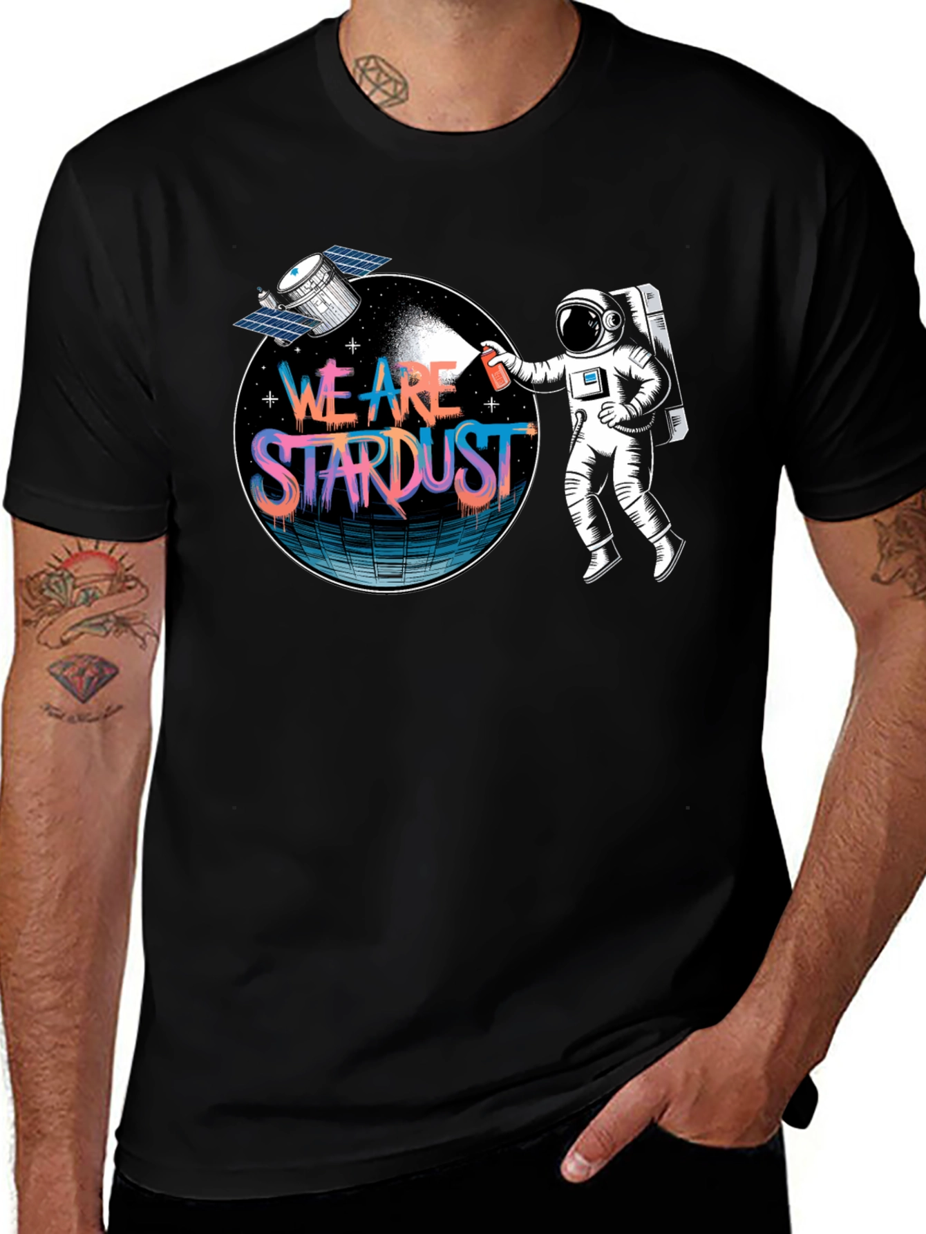 Variant 16 of We Are Stardust Astronaut Graphic T-Shirt