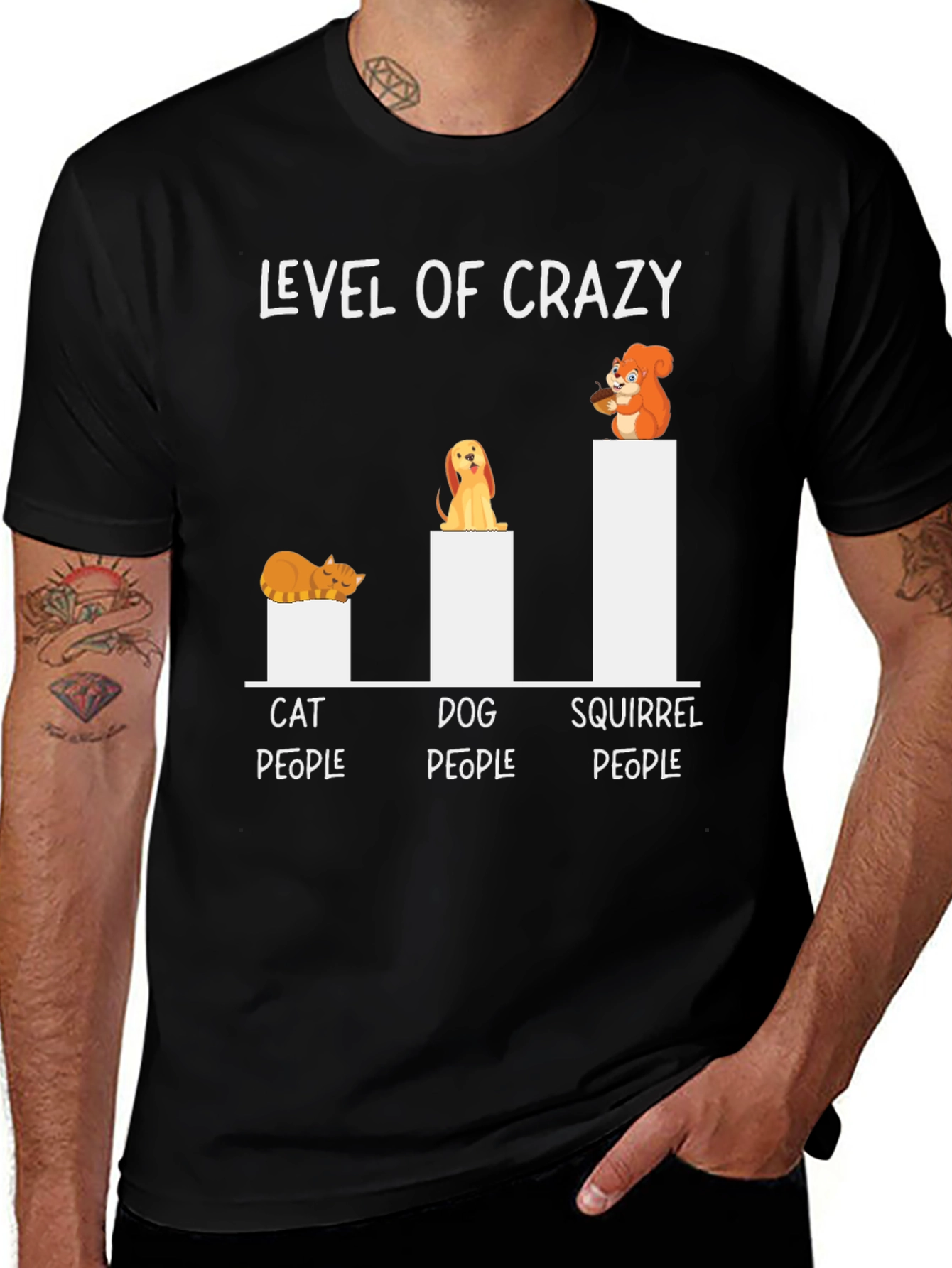 Variant 7 of Crazy People T-Shirt