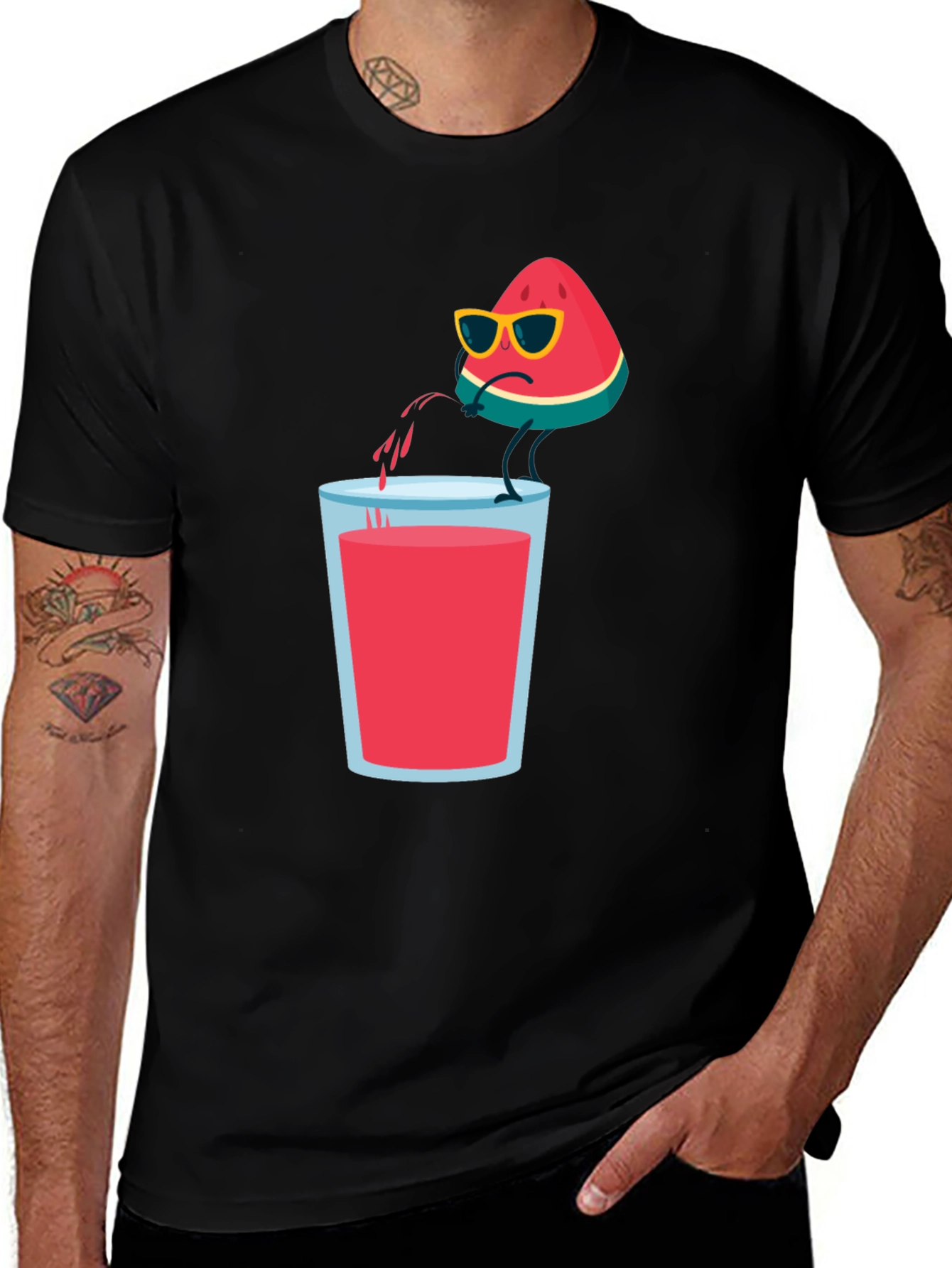 Variant 16 of Cool Watermelon T-Shirt