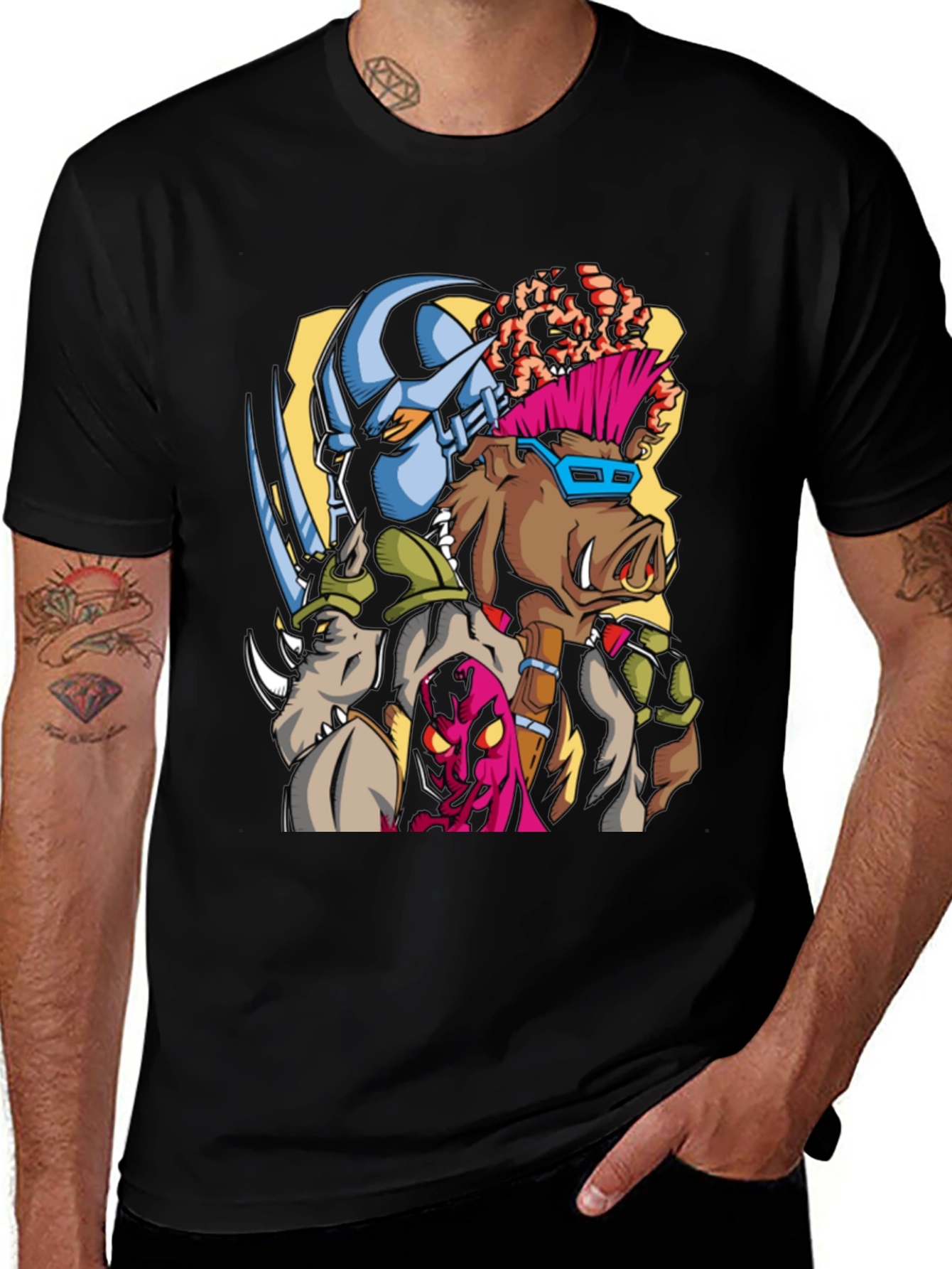 Variant 9 of Villainous Crew T-Shirt