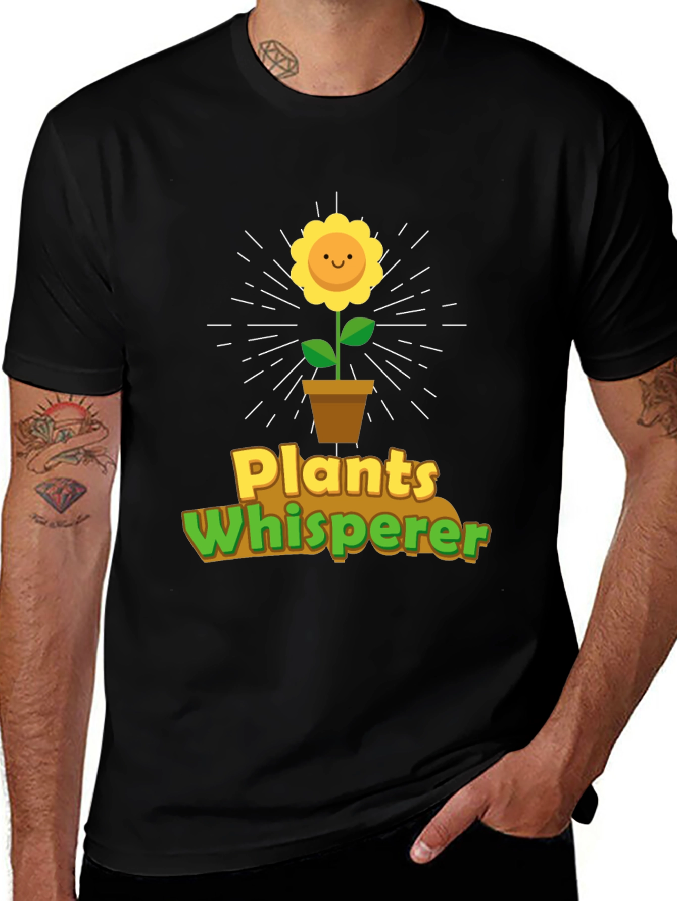 Plants Whisperer Graphic T-Shirt