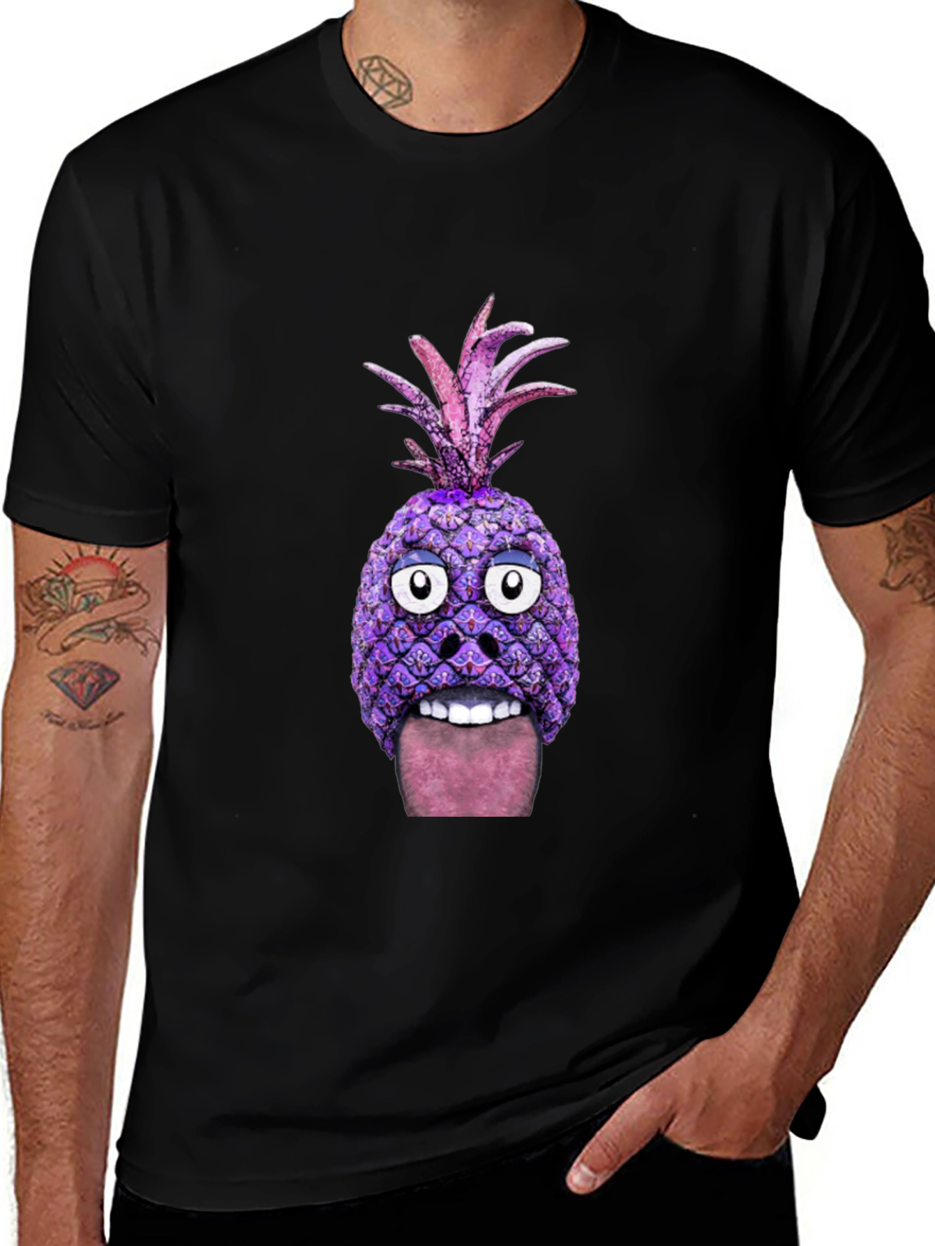 Variant 17 of Pineapple Tongue Graphic Tee