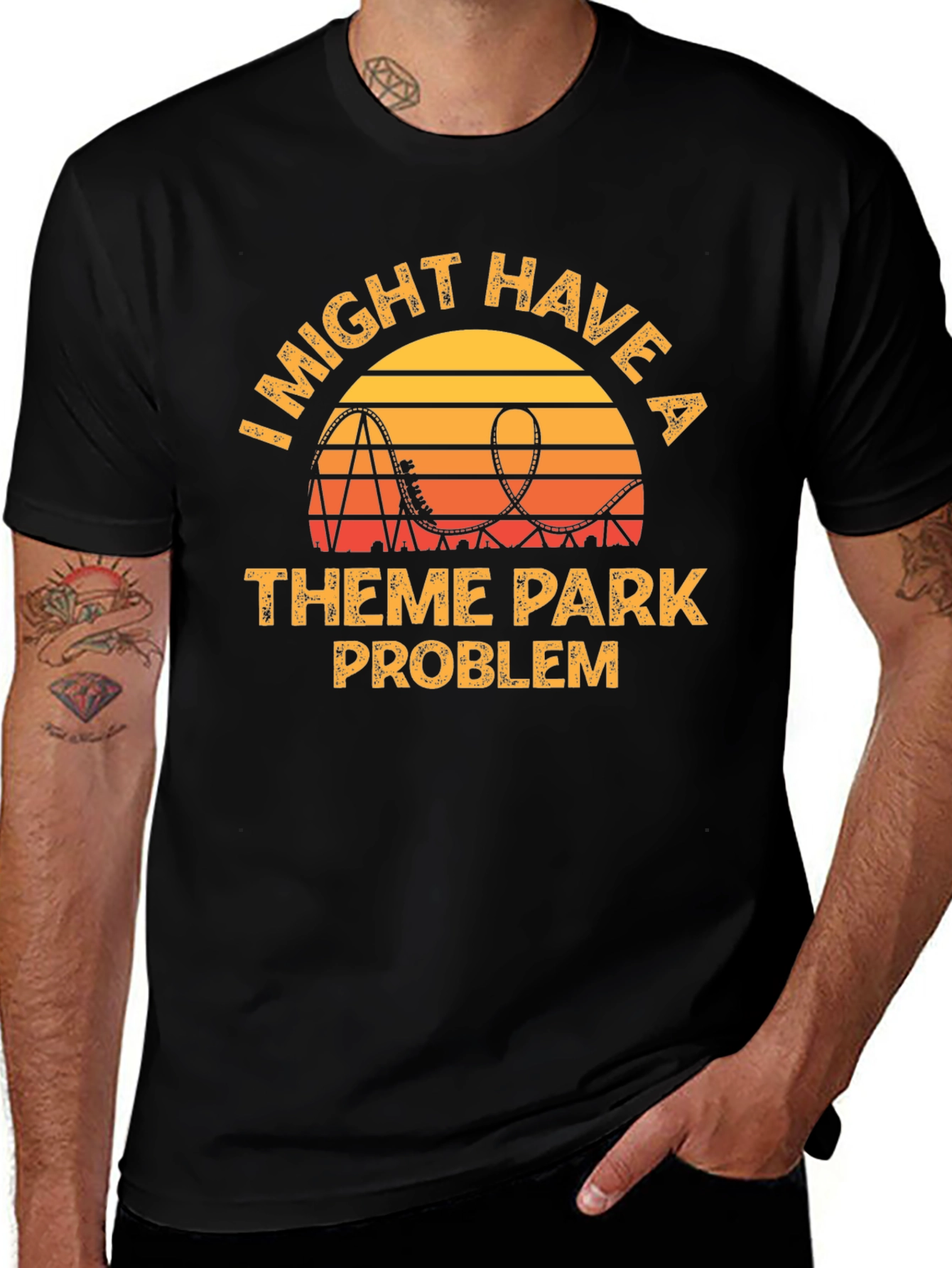 Variant 8 of Theme Park Problem T-Shirt