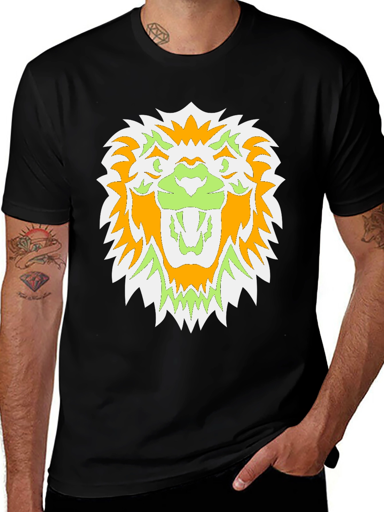Variant 28 of Roaring Lion Graphic Tee - Bold Statement Style