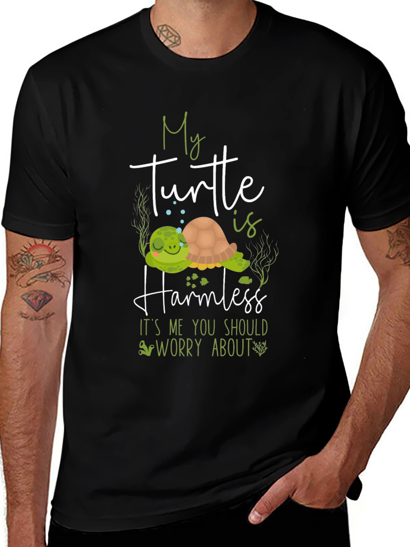 Variant 6 of My Turtle is Harmless T-Shirt