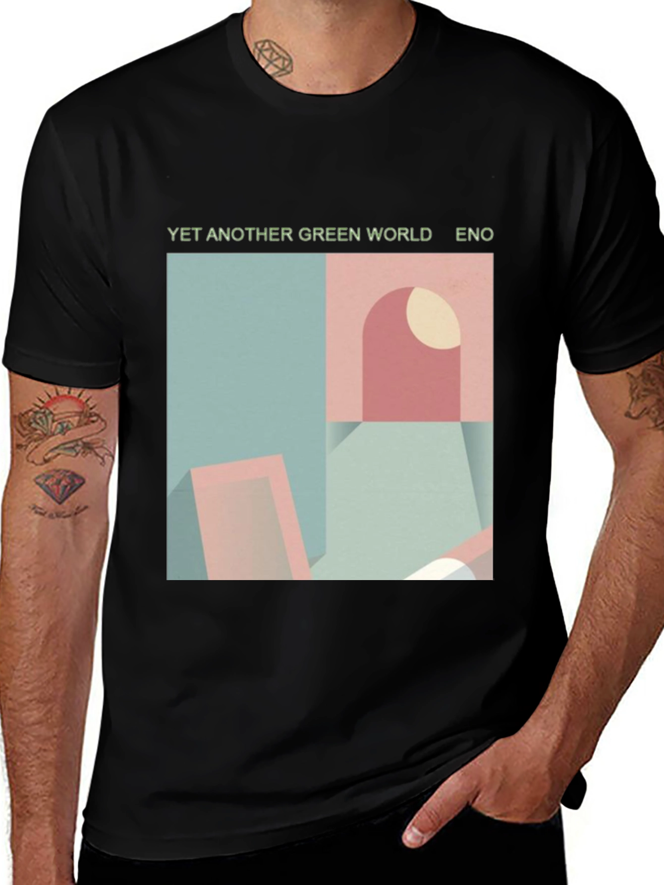 Variant 28 of Yet Another Green World Album Art T-Shirt
