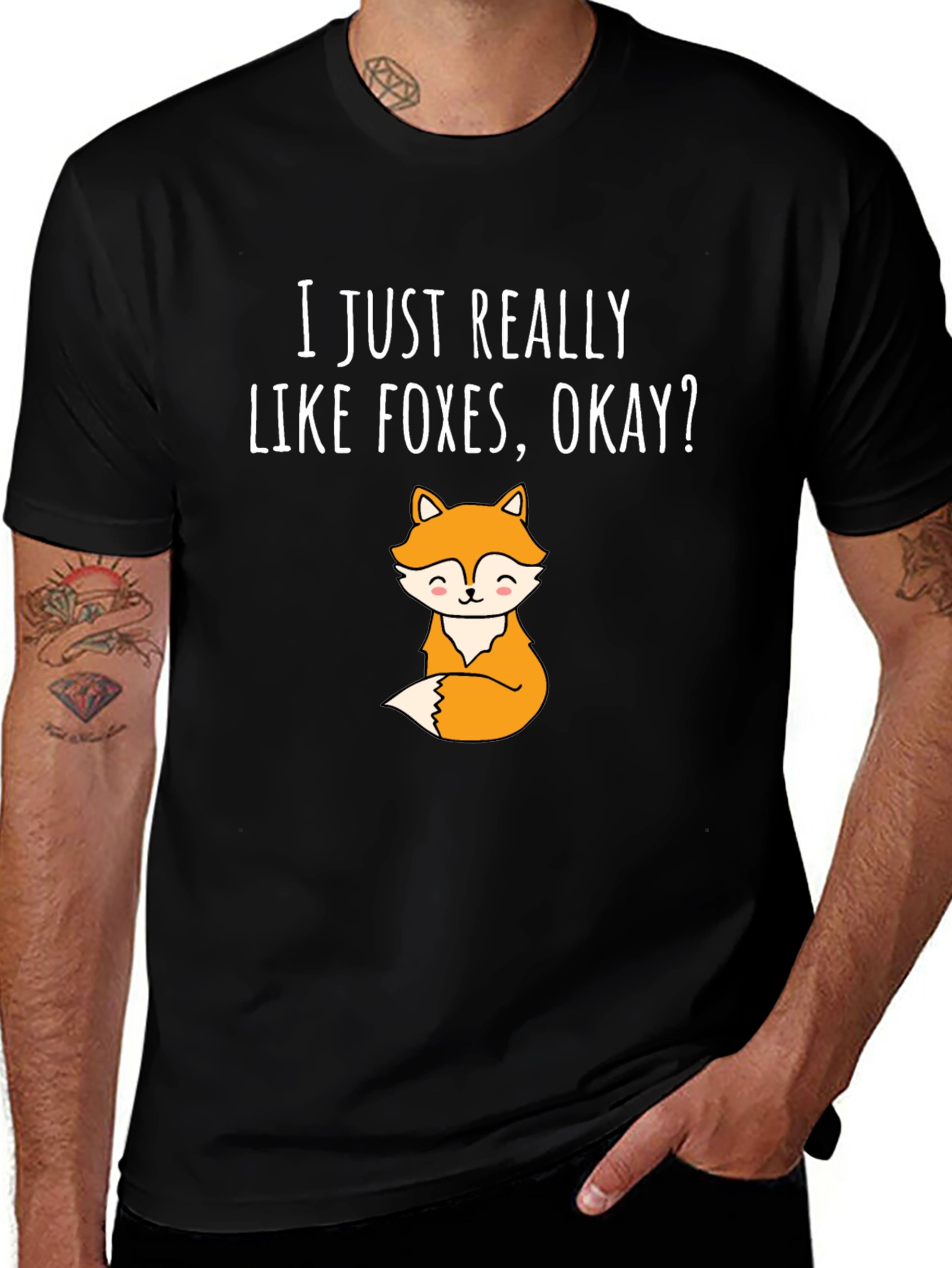 Variant 18 of I Just Really Like Foxes T-Shirt