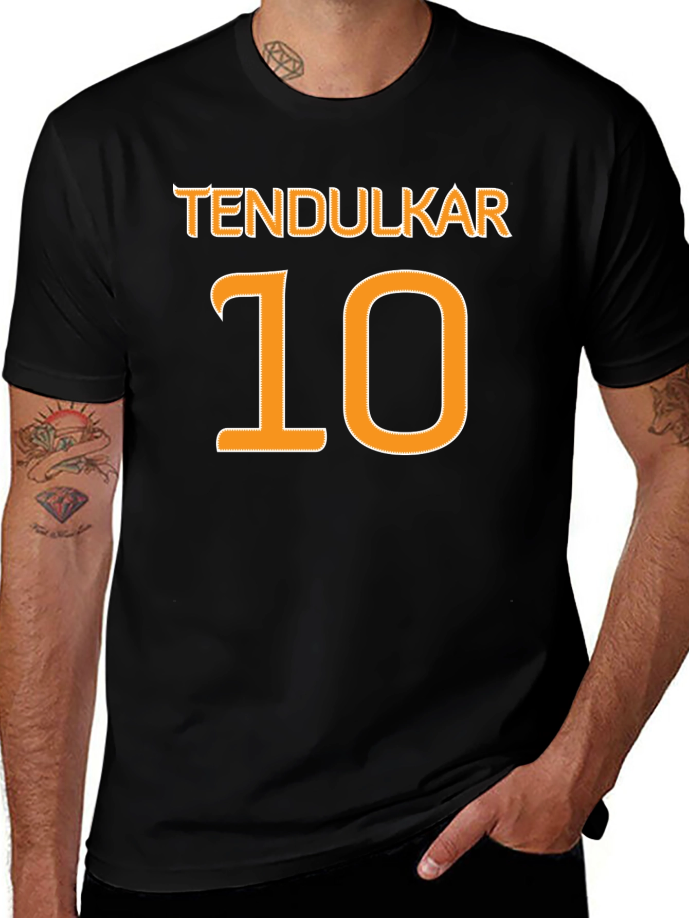 Tendulkar 10 T-Shirt | Cricket Fan Apparel