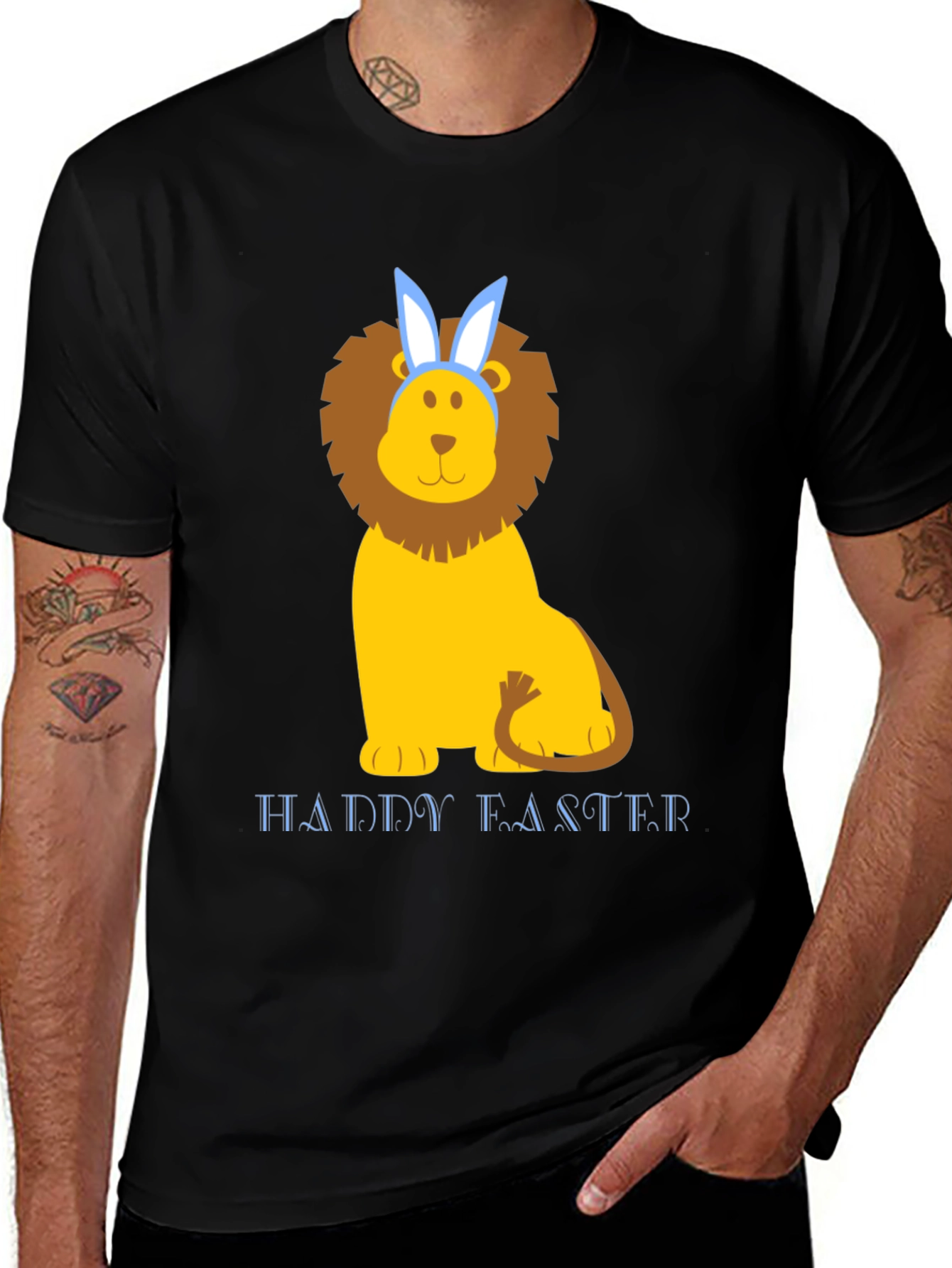 Variant 13 of Happy Easter Lion T-Shirt